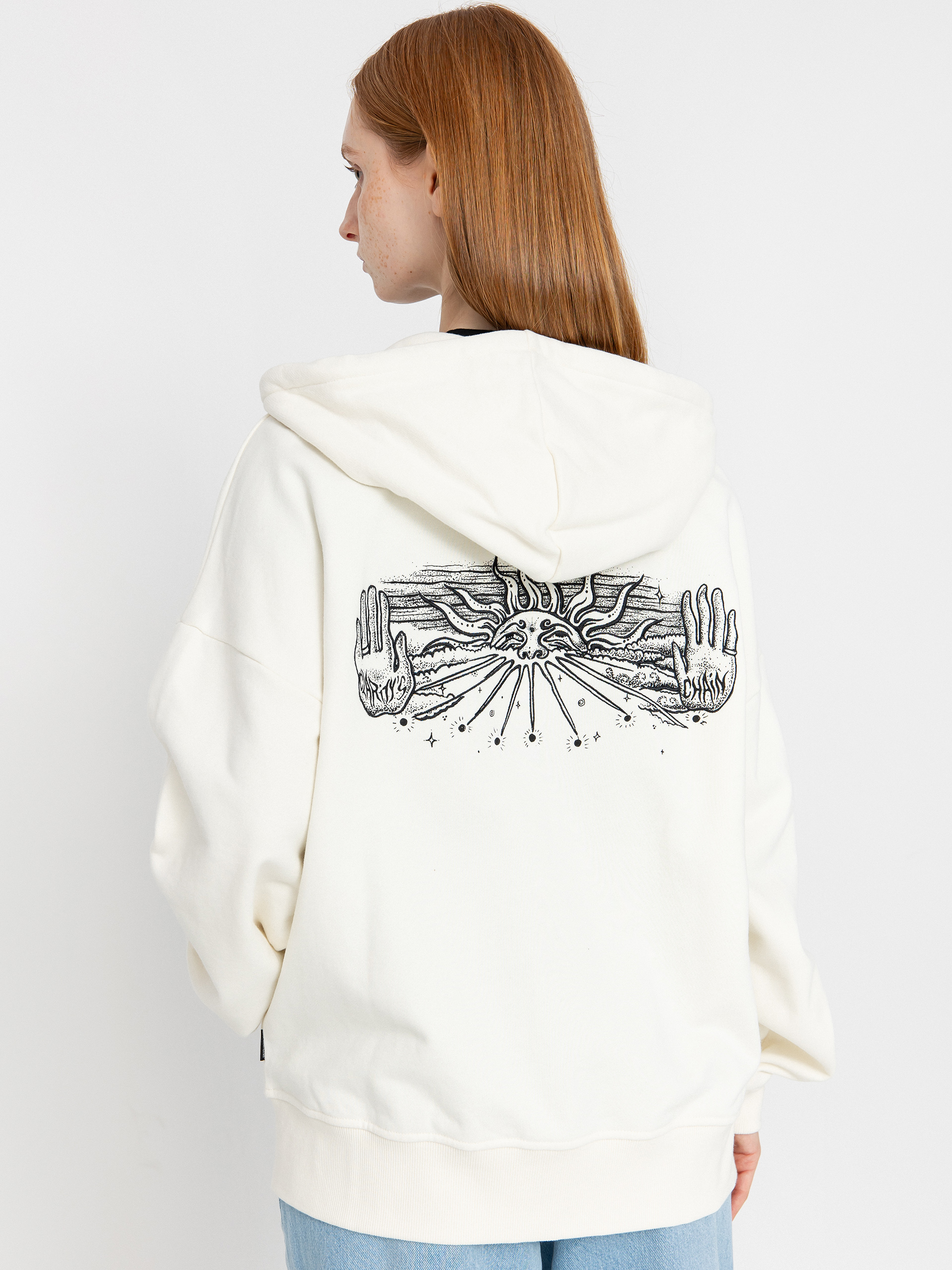Volcom Hoodie Fa Alix ZHD Wmn (star white)