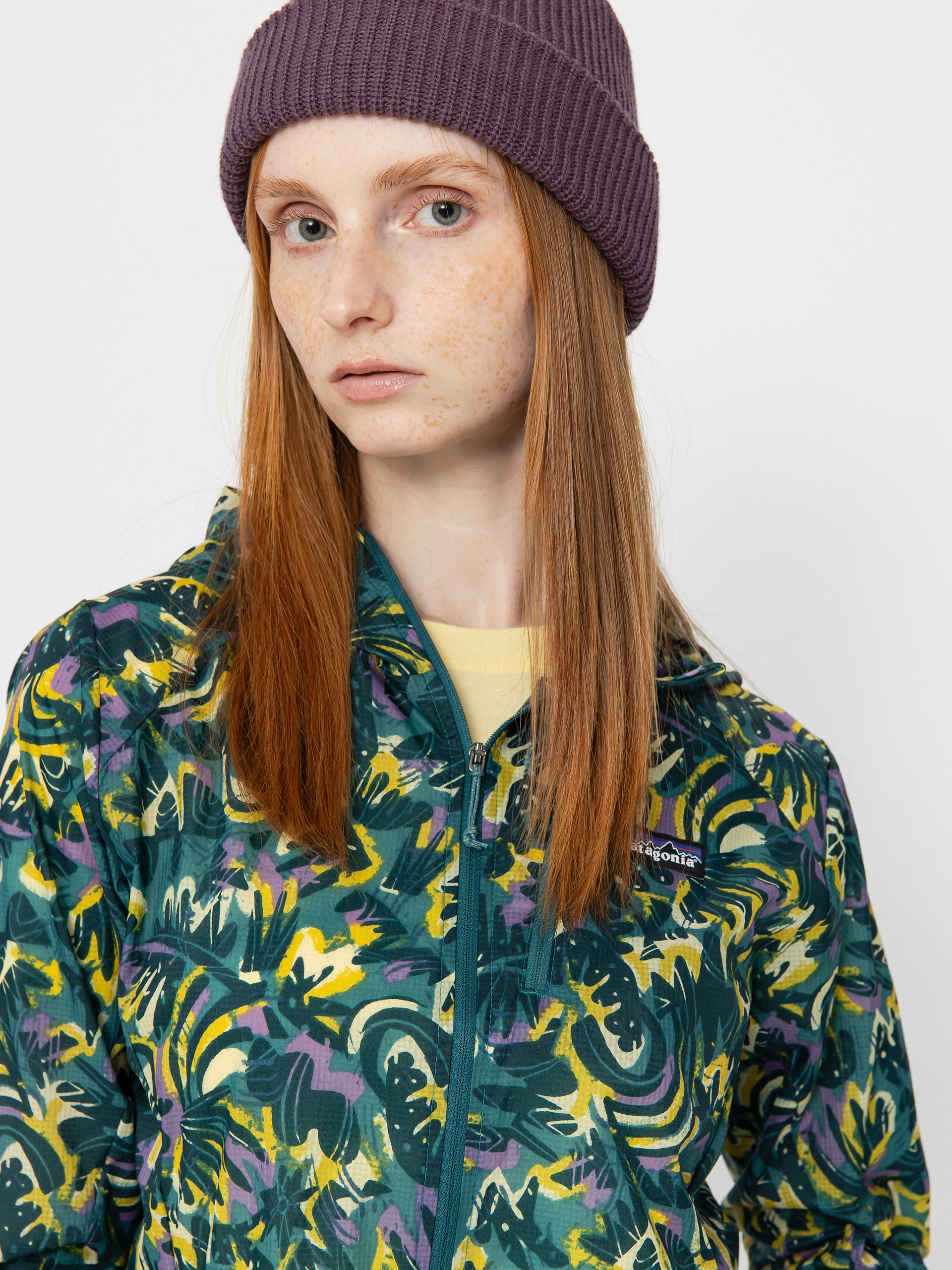 Patagonia Houdini Jacket Wmn (wild botanist/wetland blue)