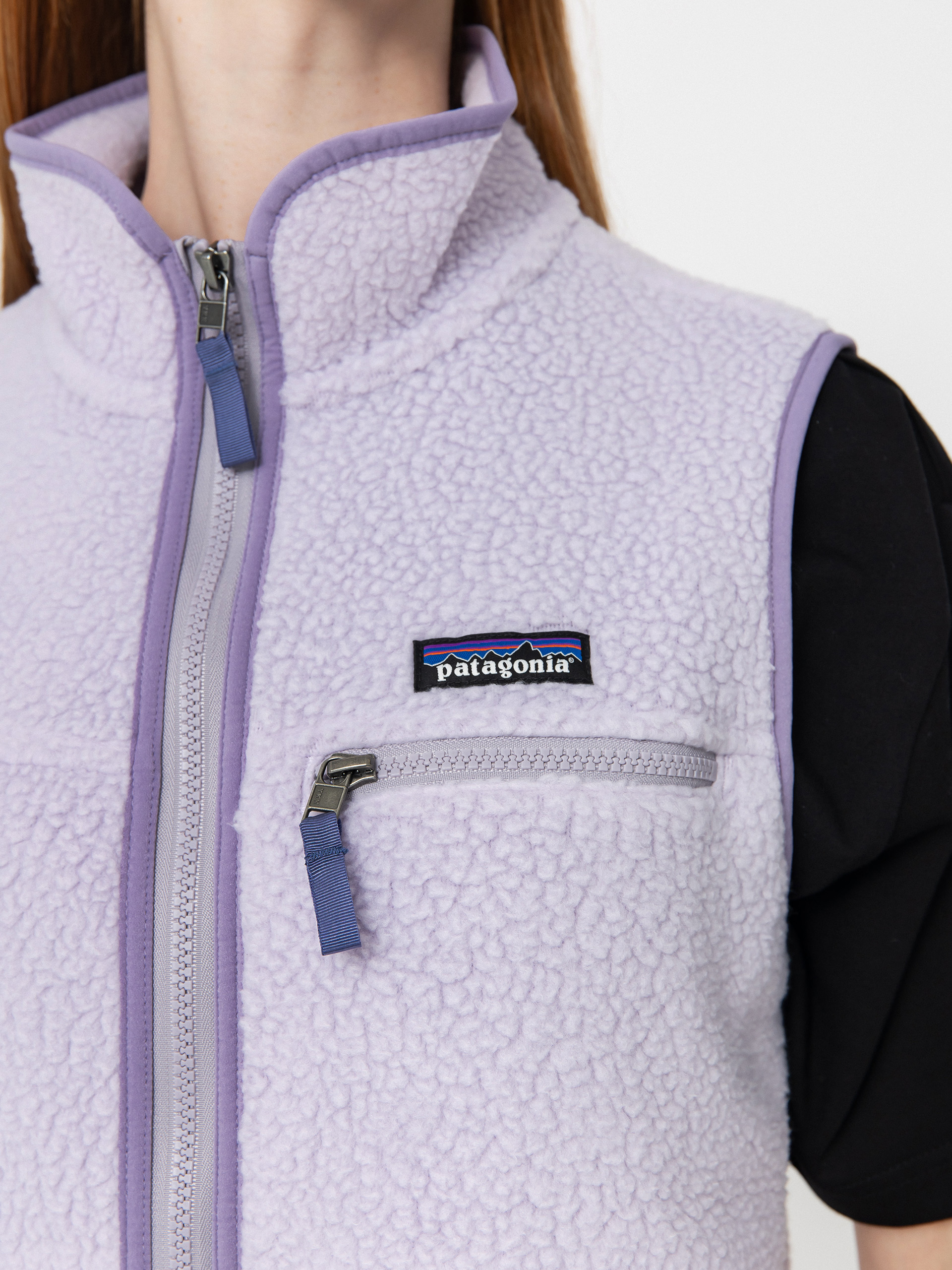Patagonia Retro Pile Vest Wmn - violet (foxglove purple)