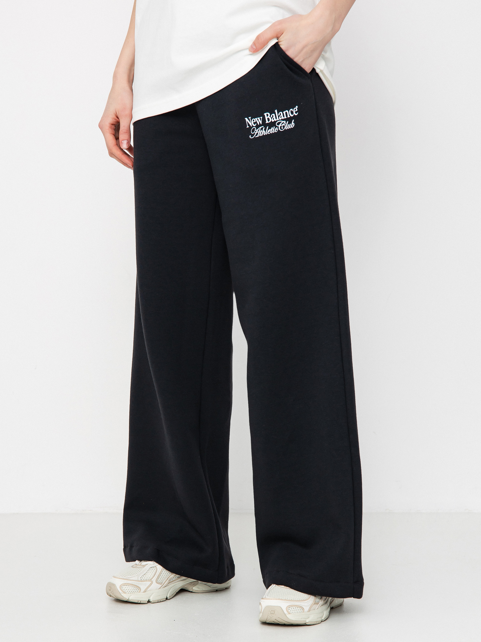 New Balance Wide Leg Wmn Pants (black)
