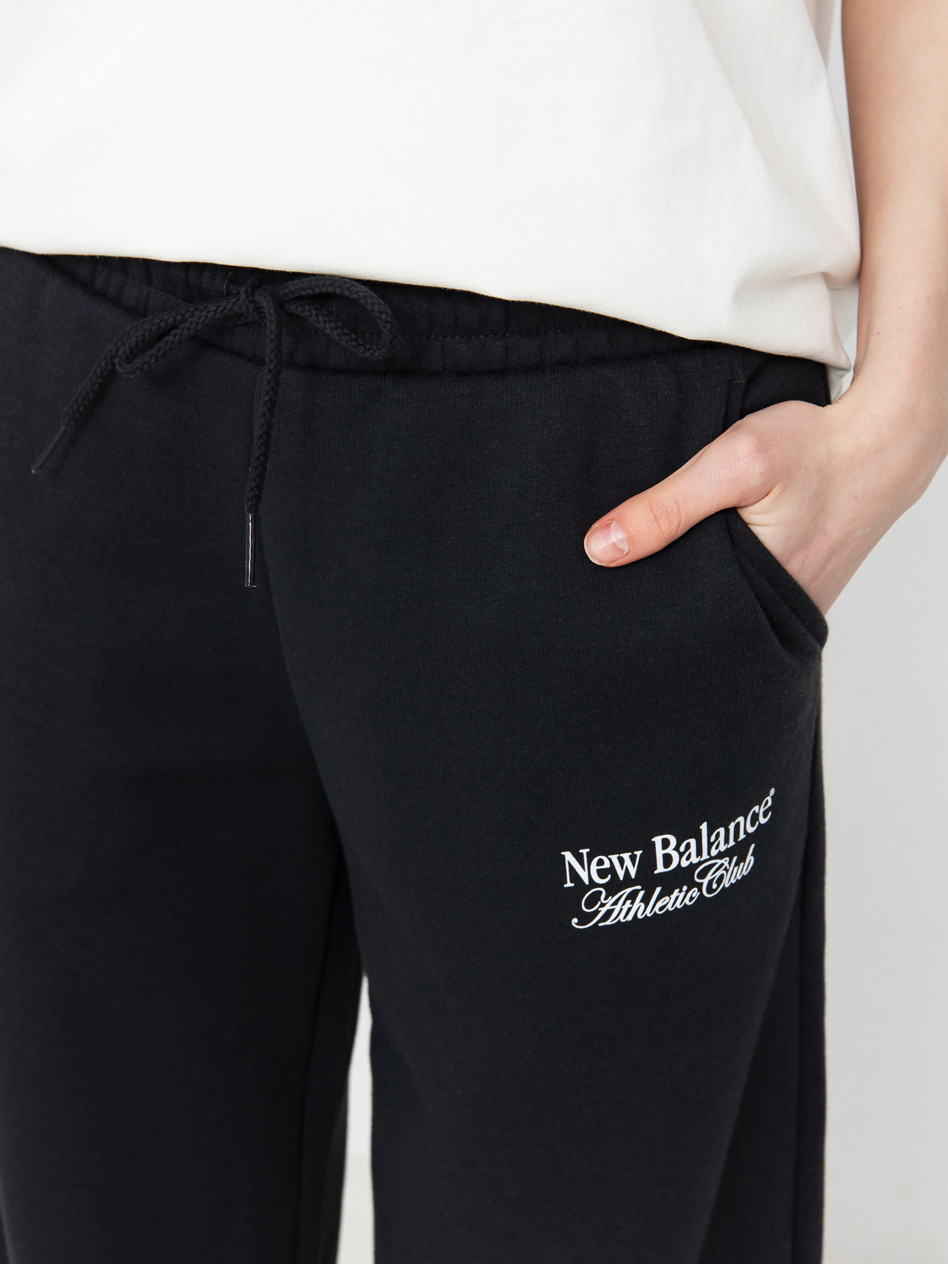 New Balance Wide Leg Wmn Pants (black)