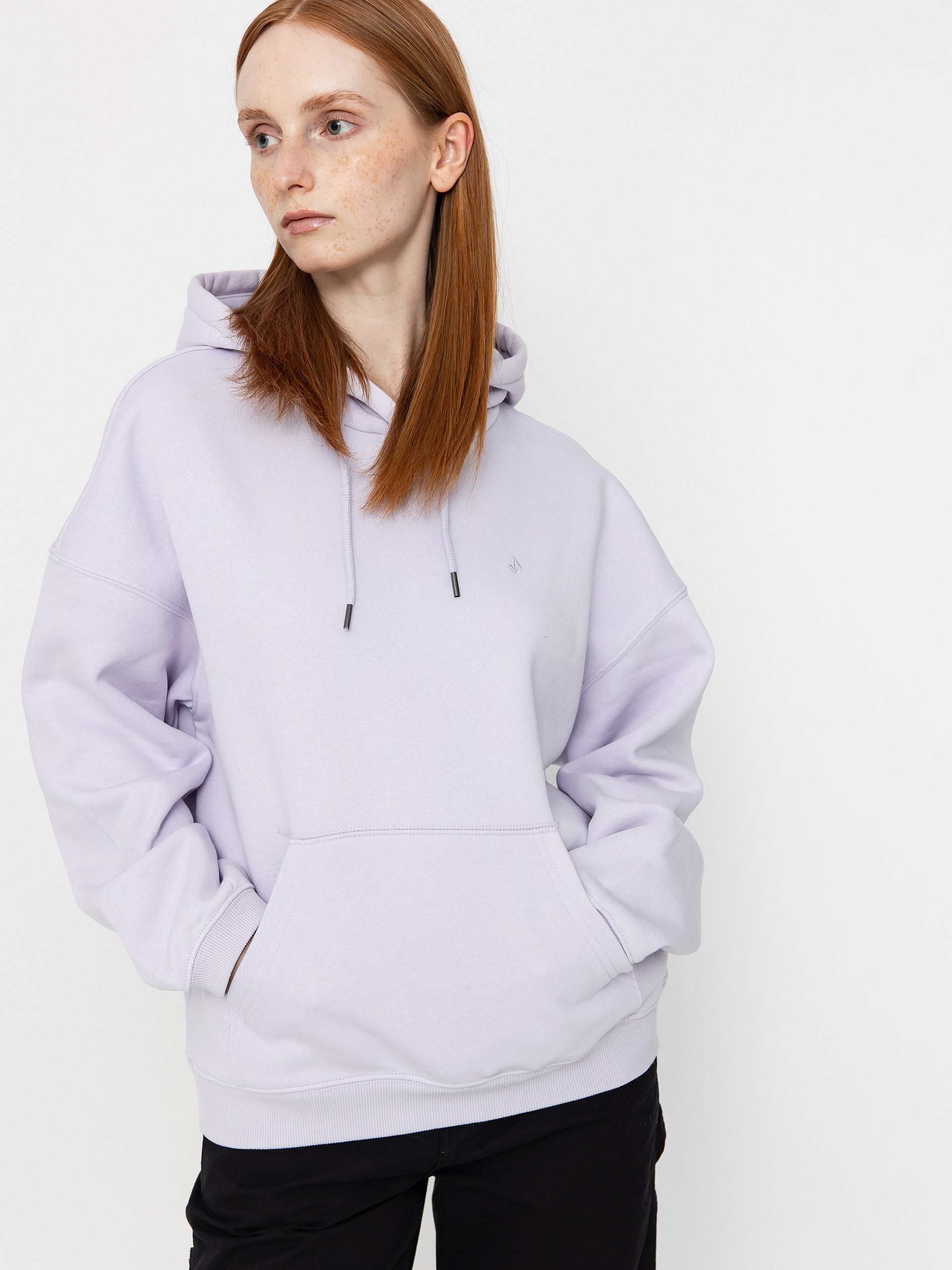 Volcom Hoodie Stone Heart Up HD Wmn (dusty lavender)