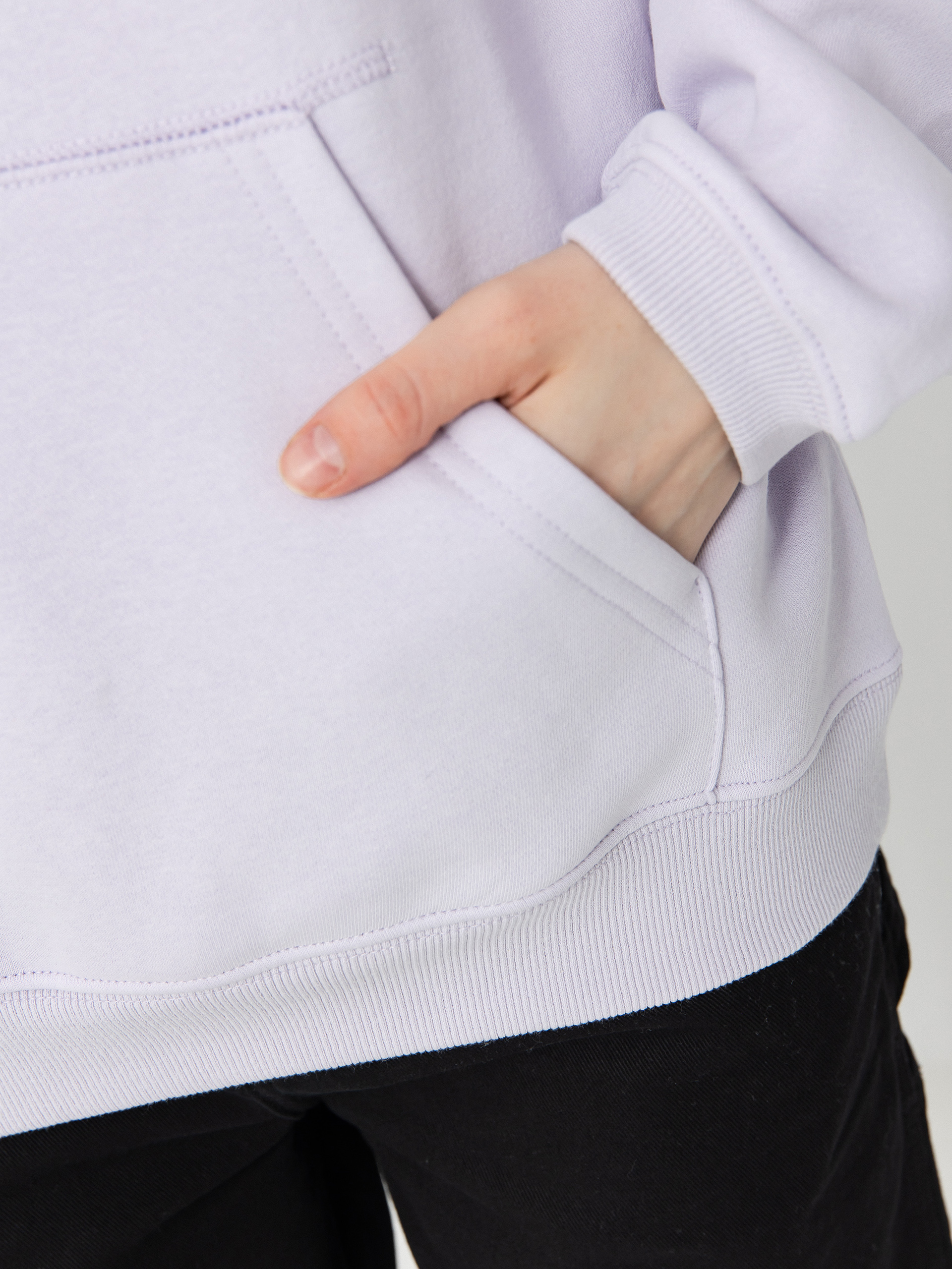 Volcom Hoodie Stone Heart Up HD Wmn (dusty lavender)