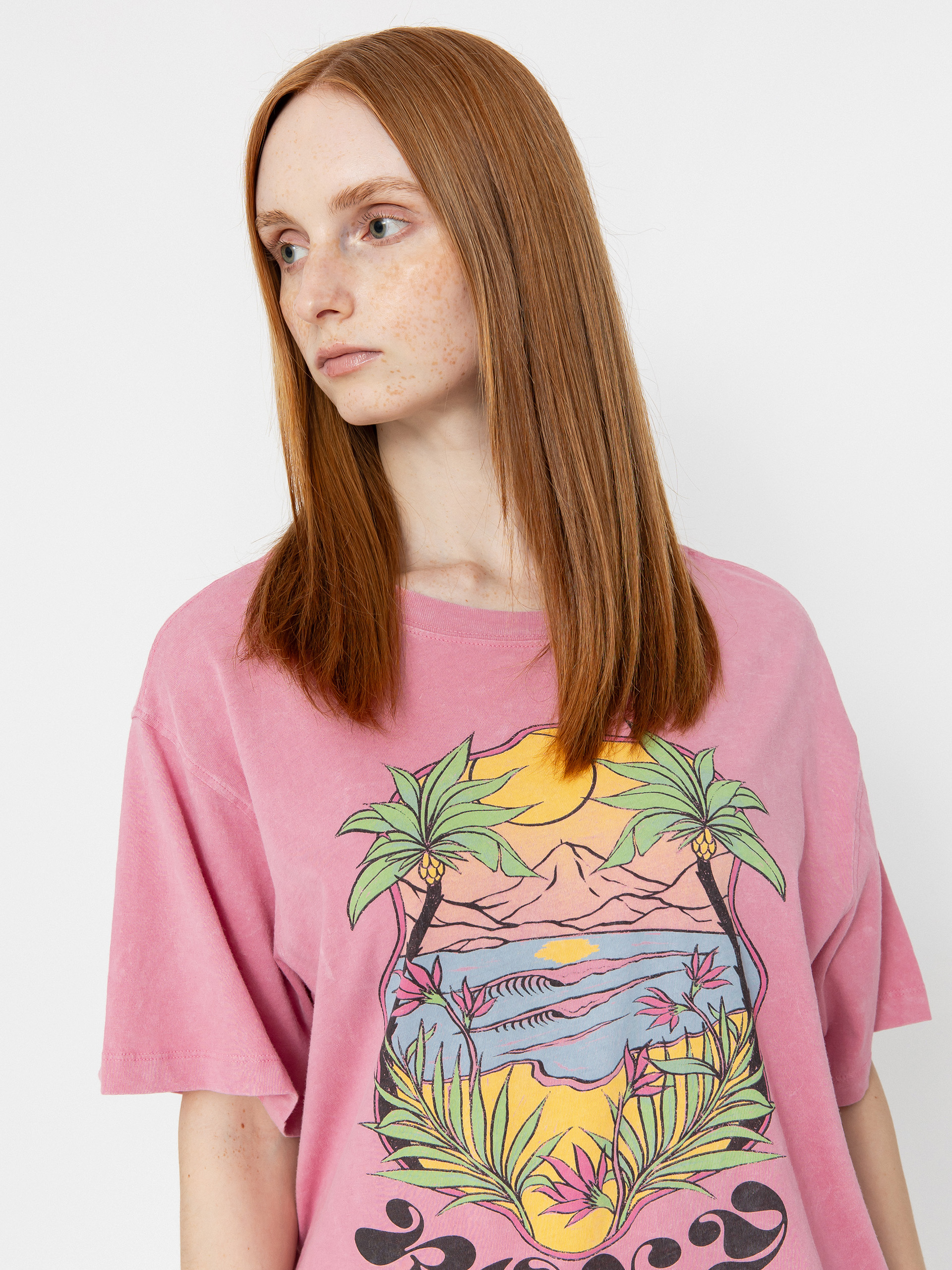 Roxy Sunnyoversize Optic Wash Wmn T-Shirt (orchid smoke)