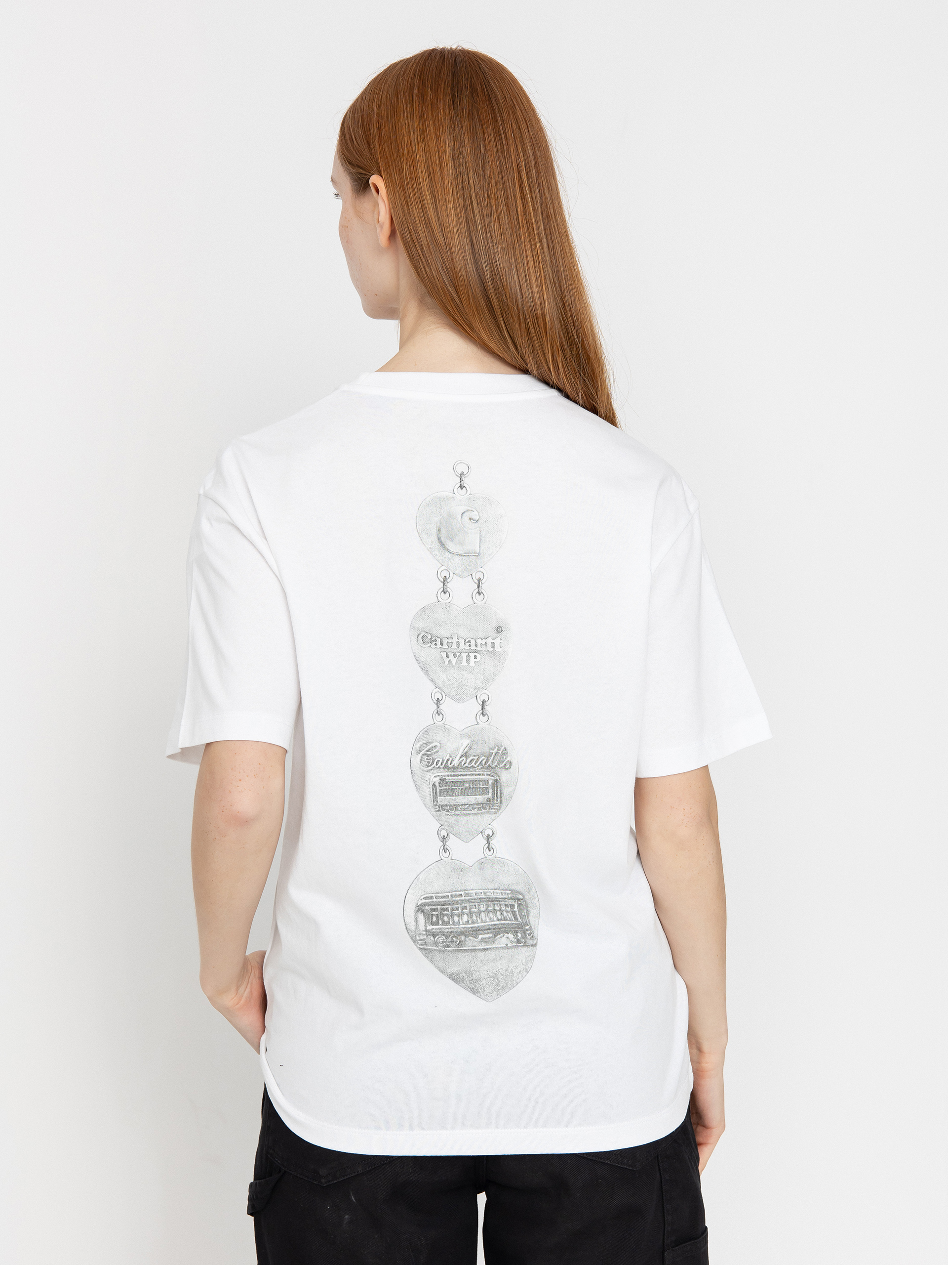 Carhartt WIP Hartt Chain Wmn T-Shirt (white)