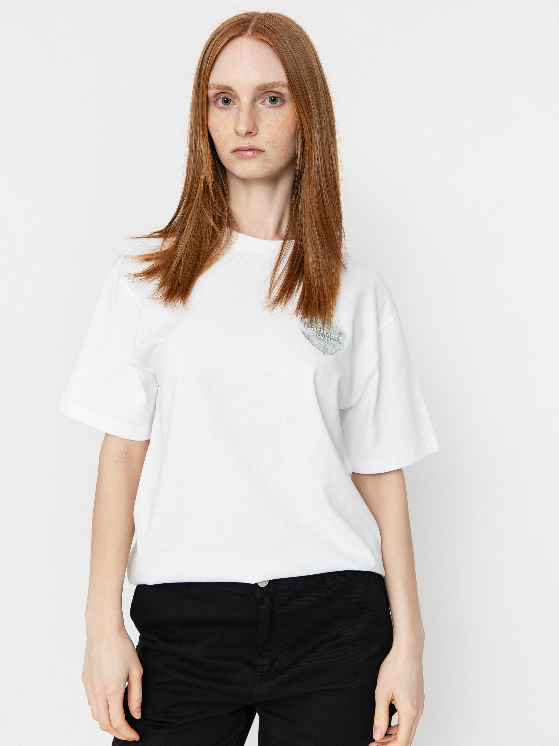 Carhartt WIP Hartt Chain Wmn T-Shirt (white)