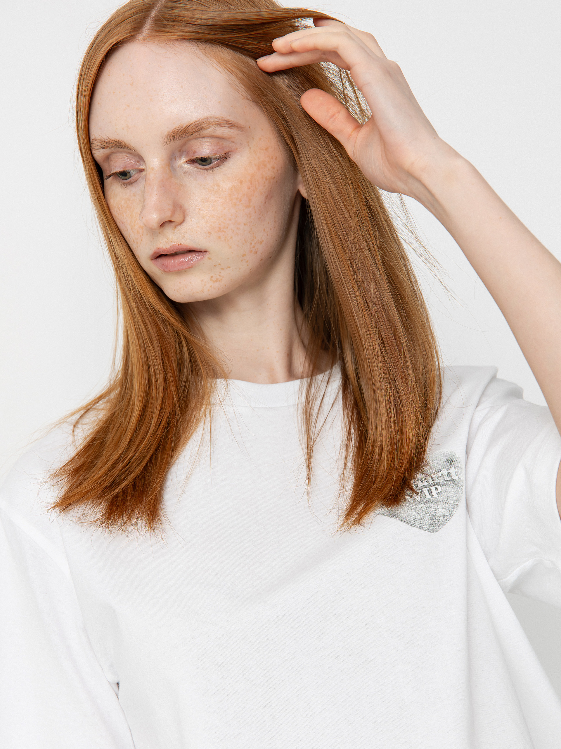 Carhartt WIP Hartt Chain Wmn T-Shirt (white)