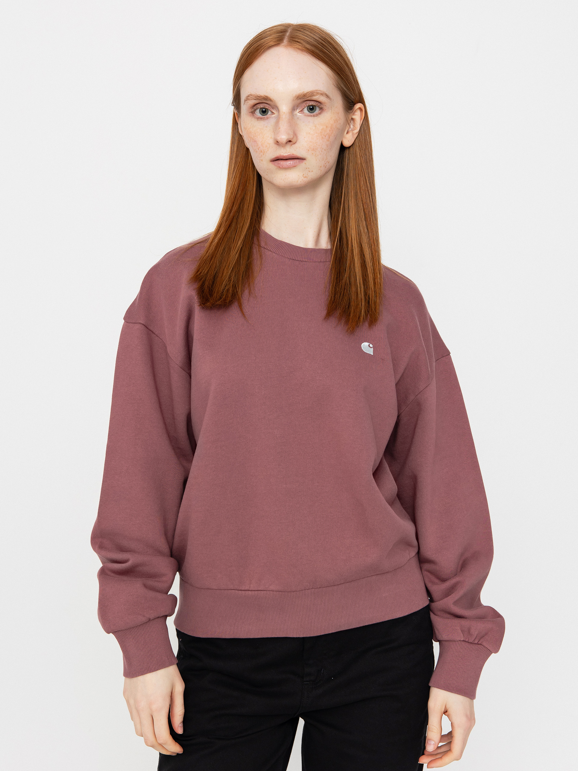 Carhartt WIP Casey Wmn Sweatshirt (dusky pink/silver)