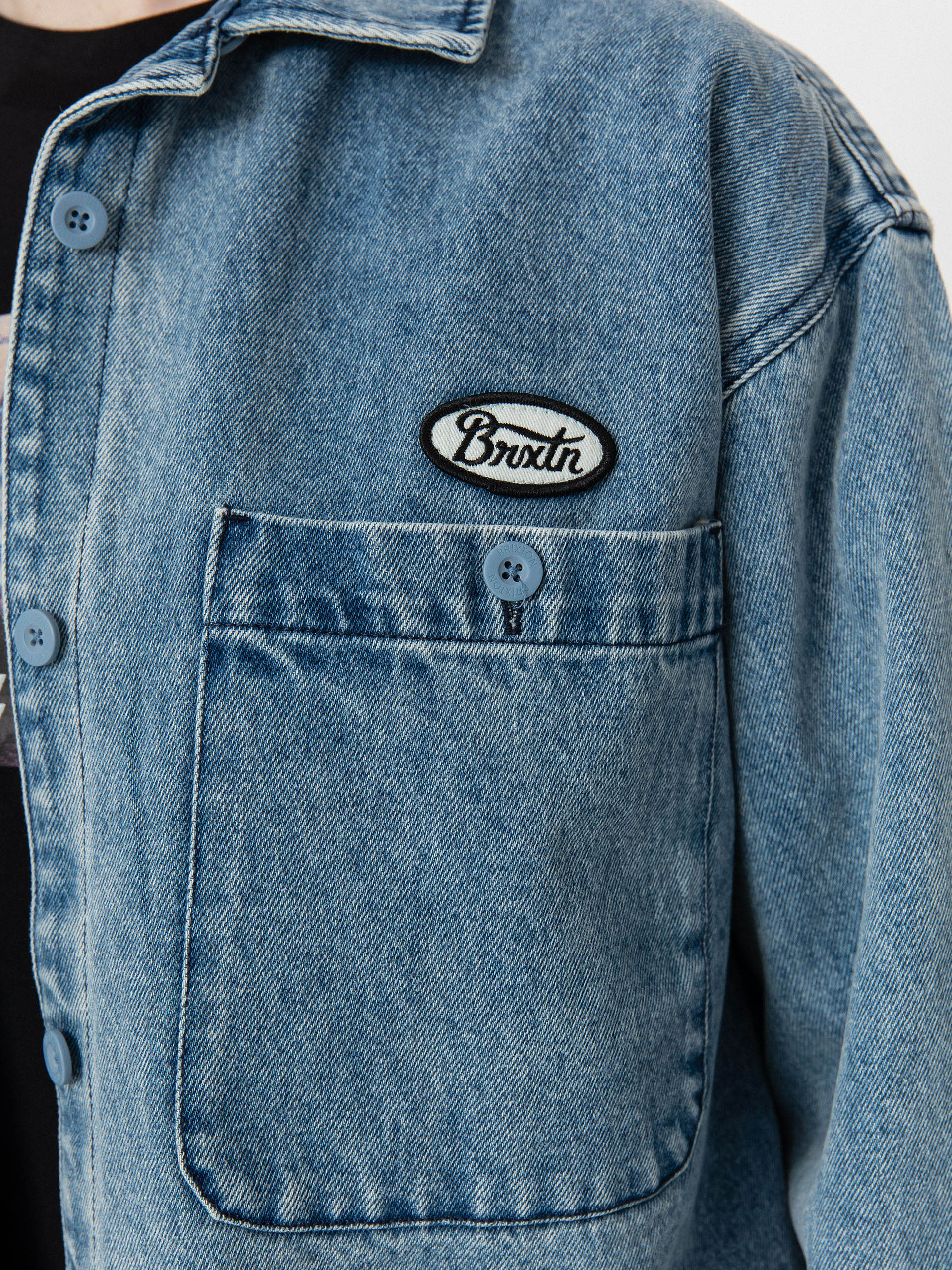 Brixton Utopia Overshirt Wmn Shirt (lt denim)