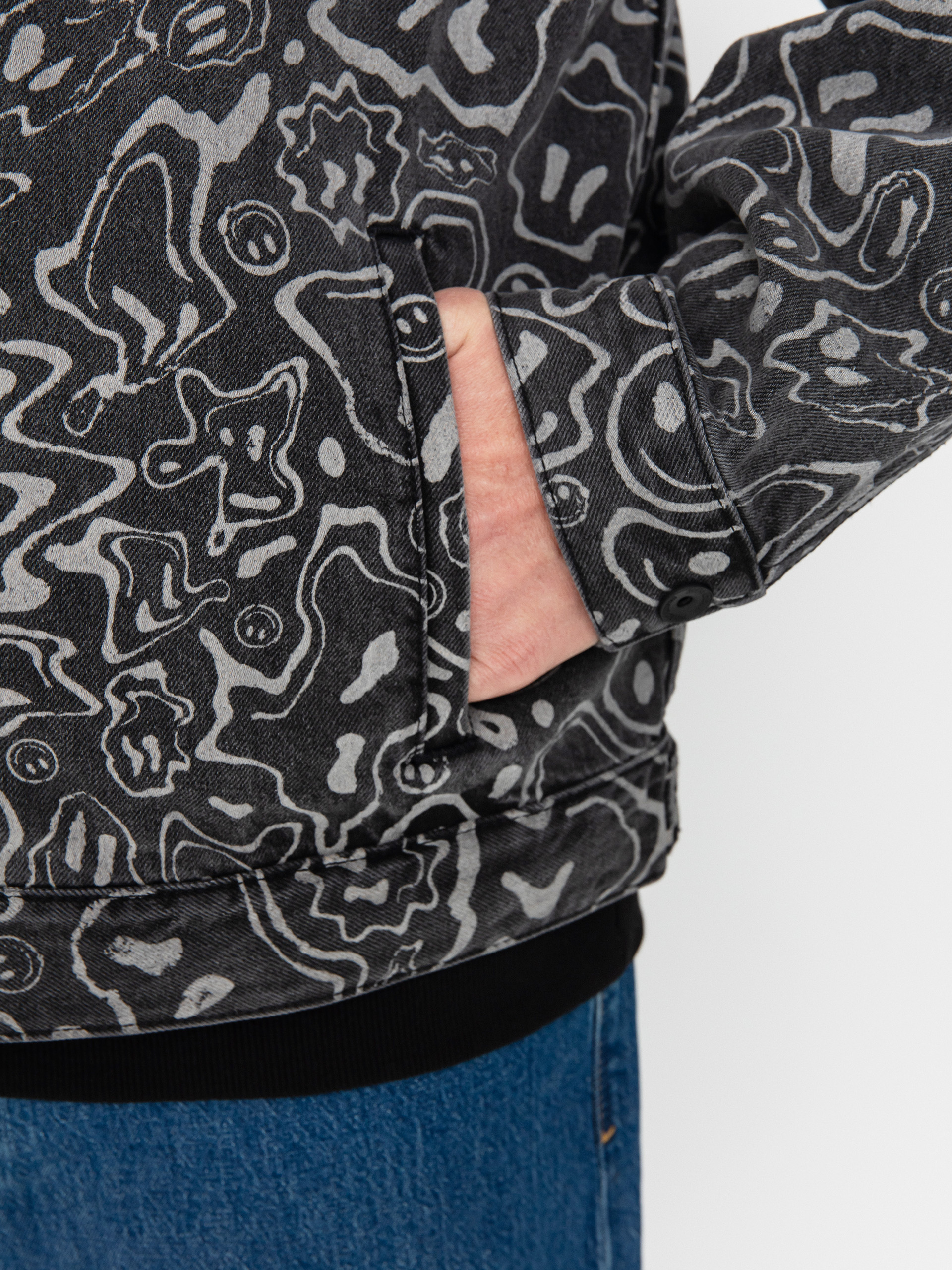 Volcom Jacket Fa F Rygalski (black print)