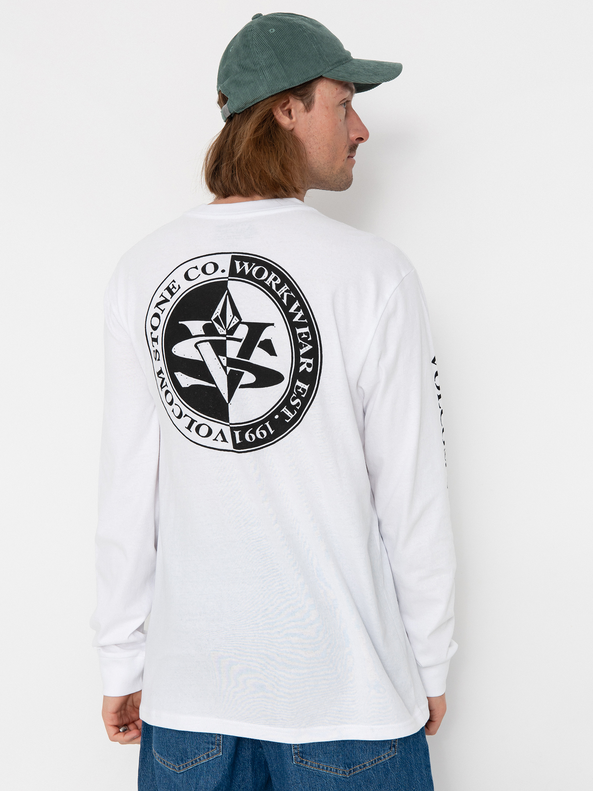Volcom Excavator Longsleeve (white)
