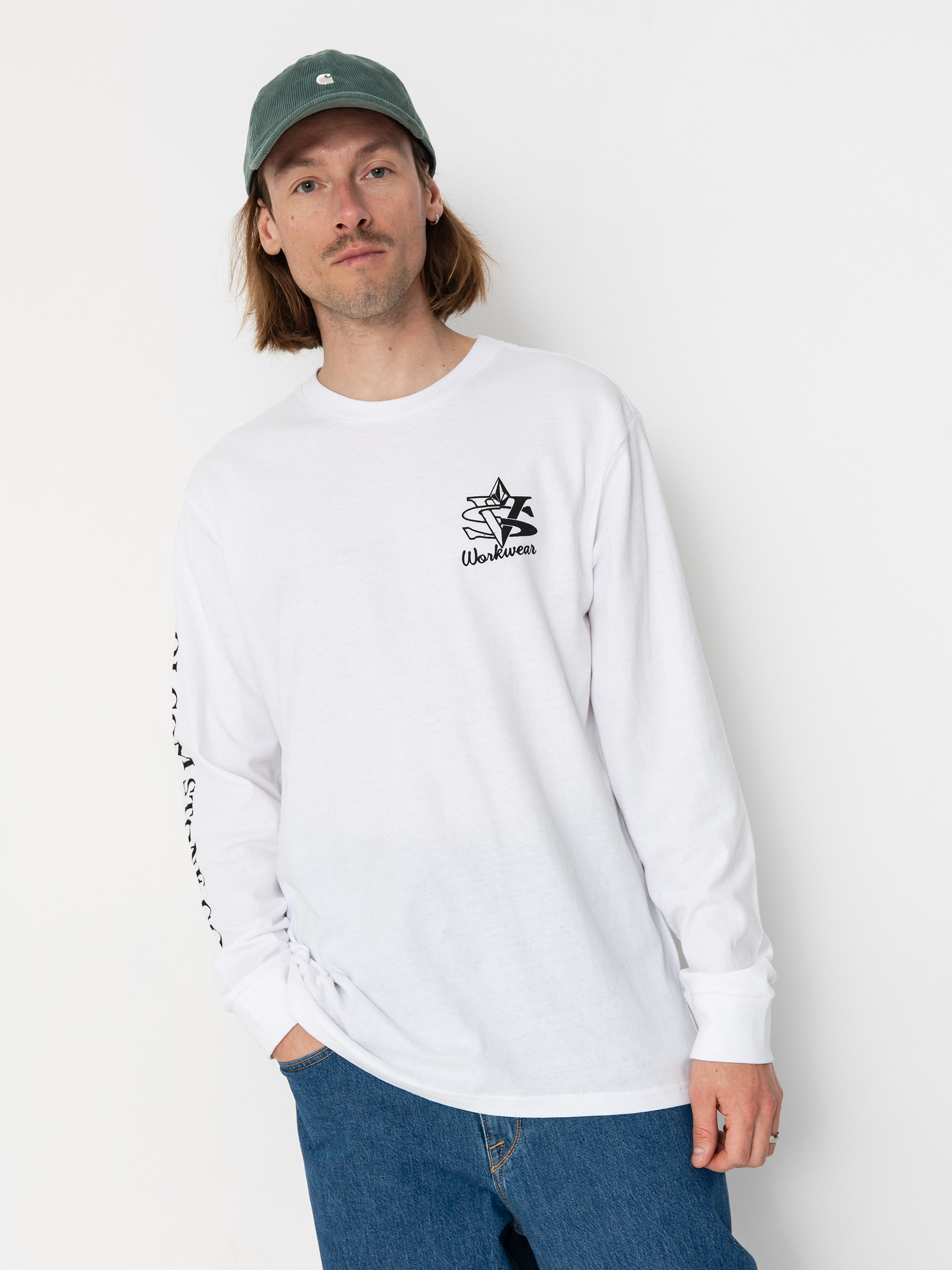 Volcom Excavator Longsleeve (white)