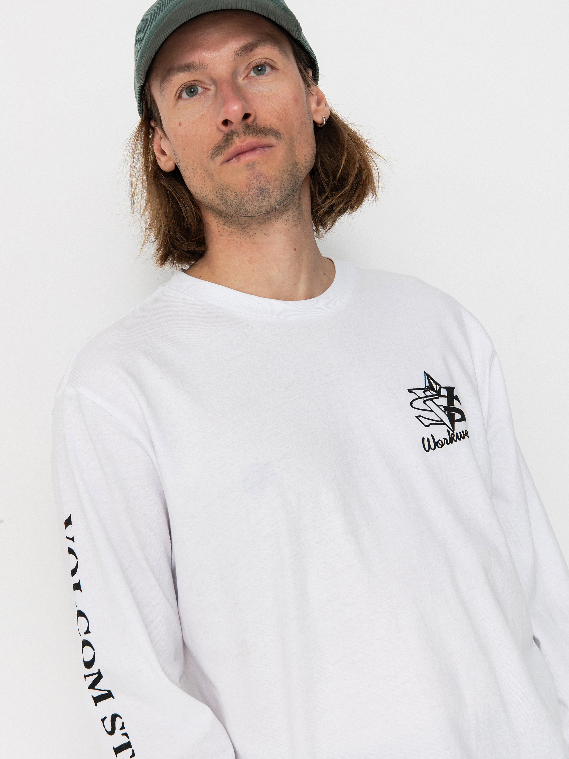 Volcom Excavator Longsleeve (white)