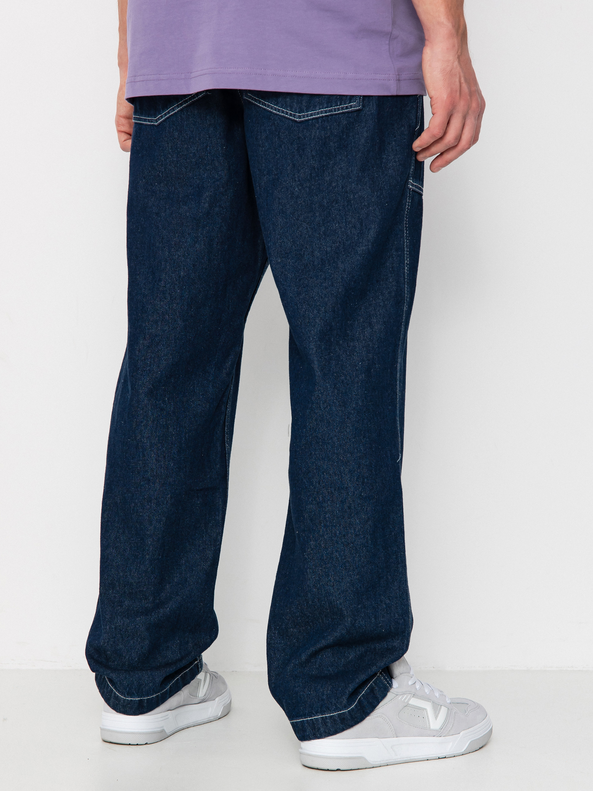Vans Fatigue Loose Tapered Denim Pants (dark denim)