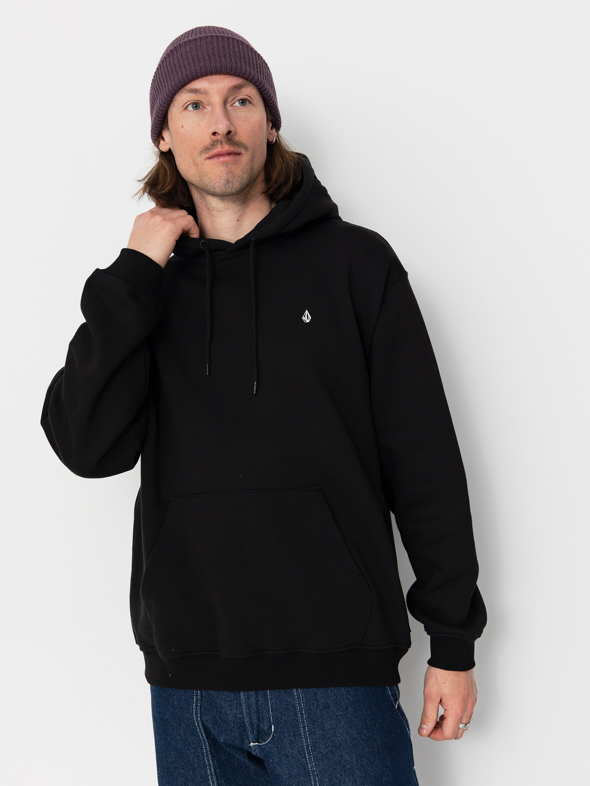 Volcom Hoodie Single Stone HD (black)