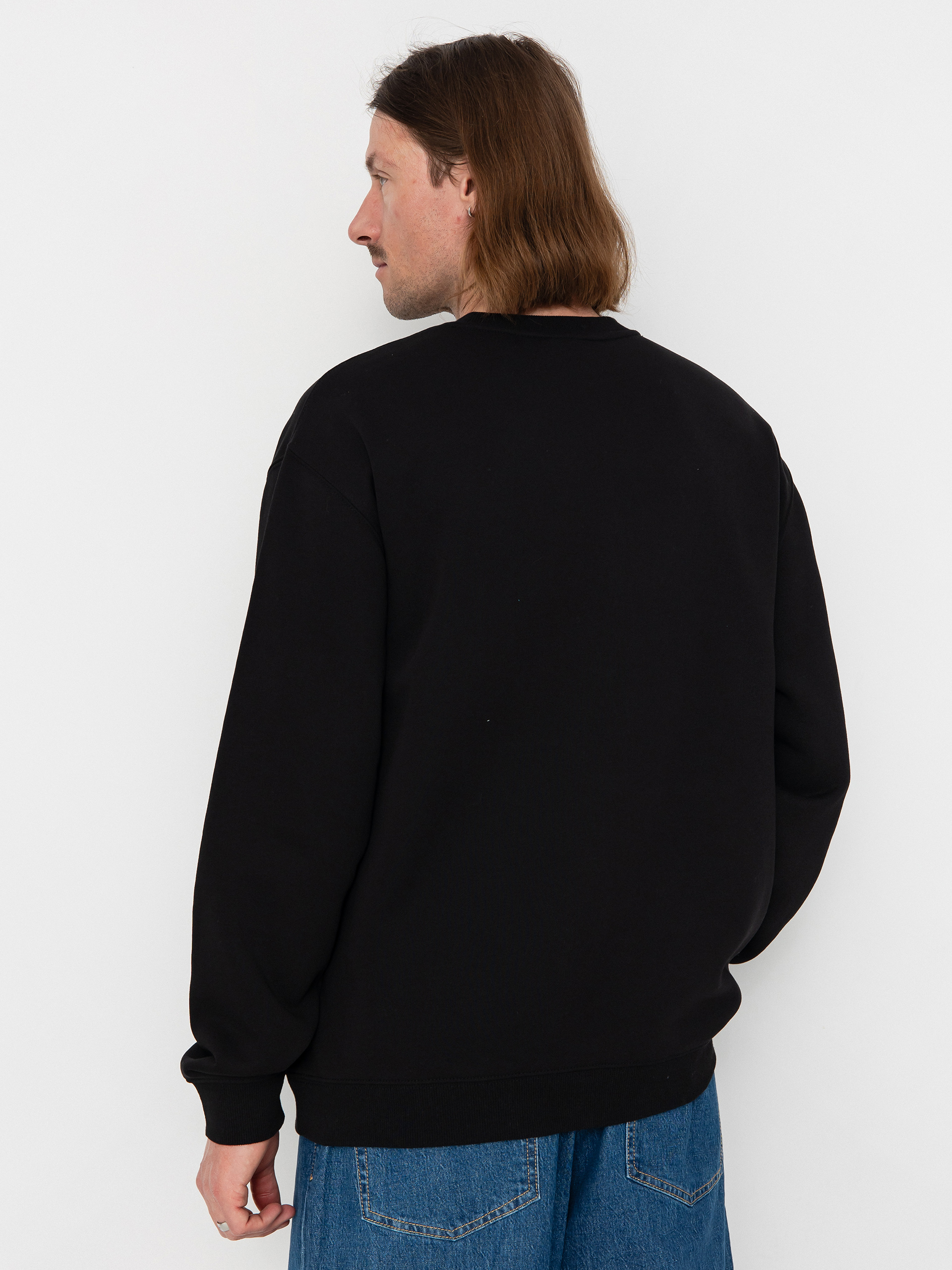 Volcom Sweatshirt Single Stone Crew (black)