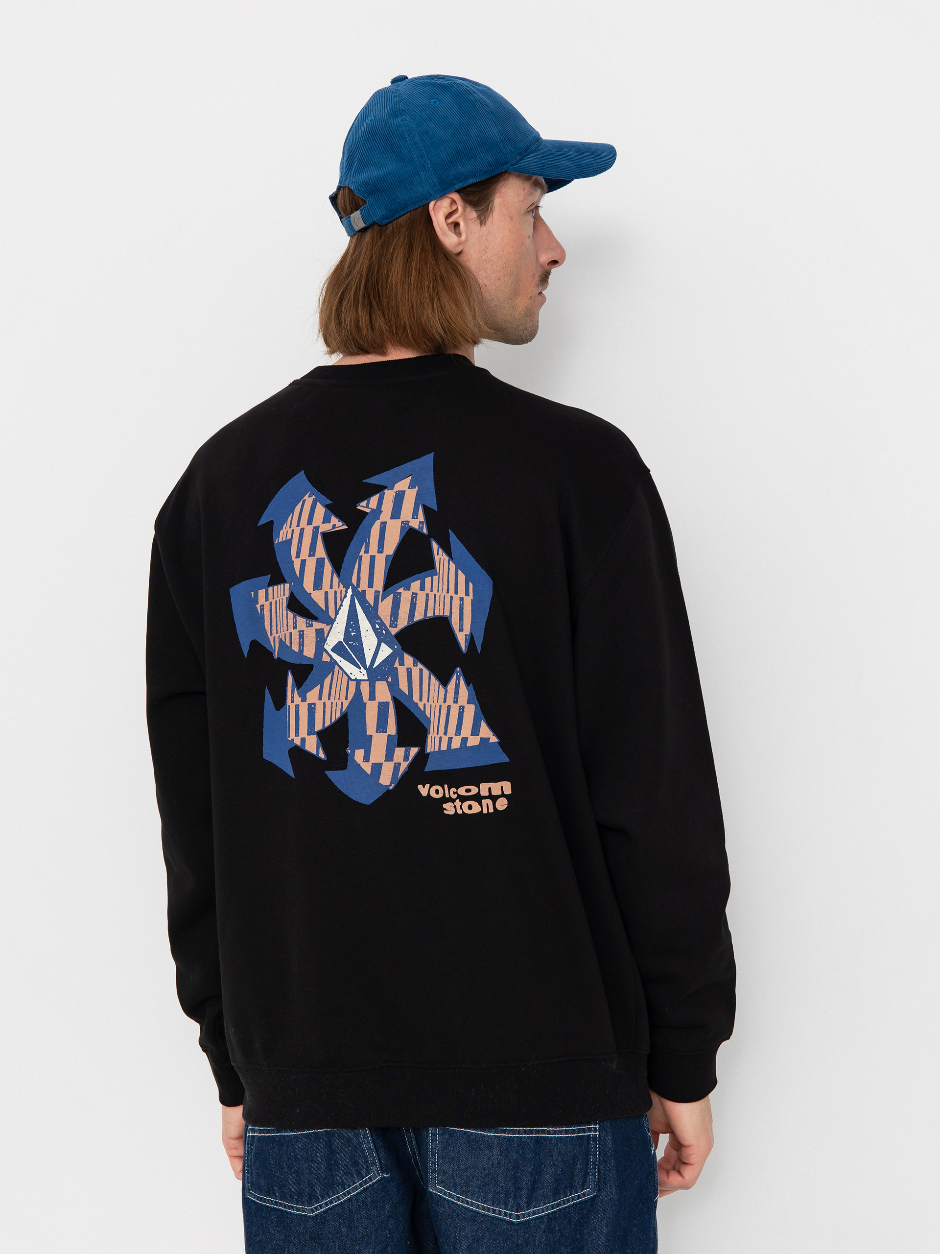 Volcom Sweatshirt Watanite Crew (black)