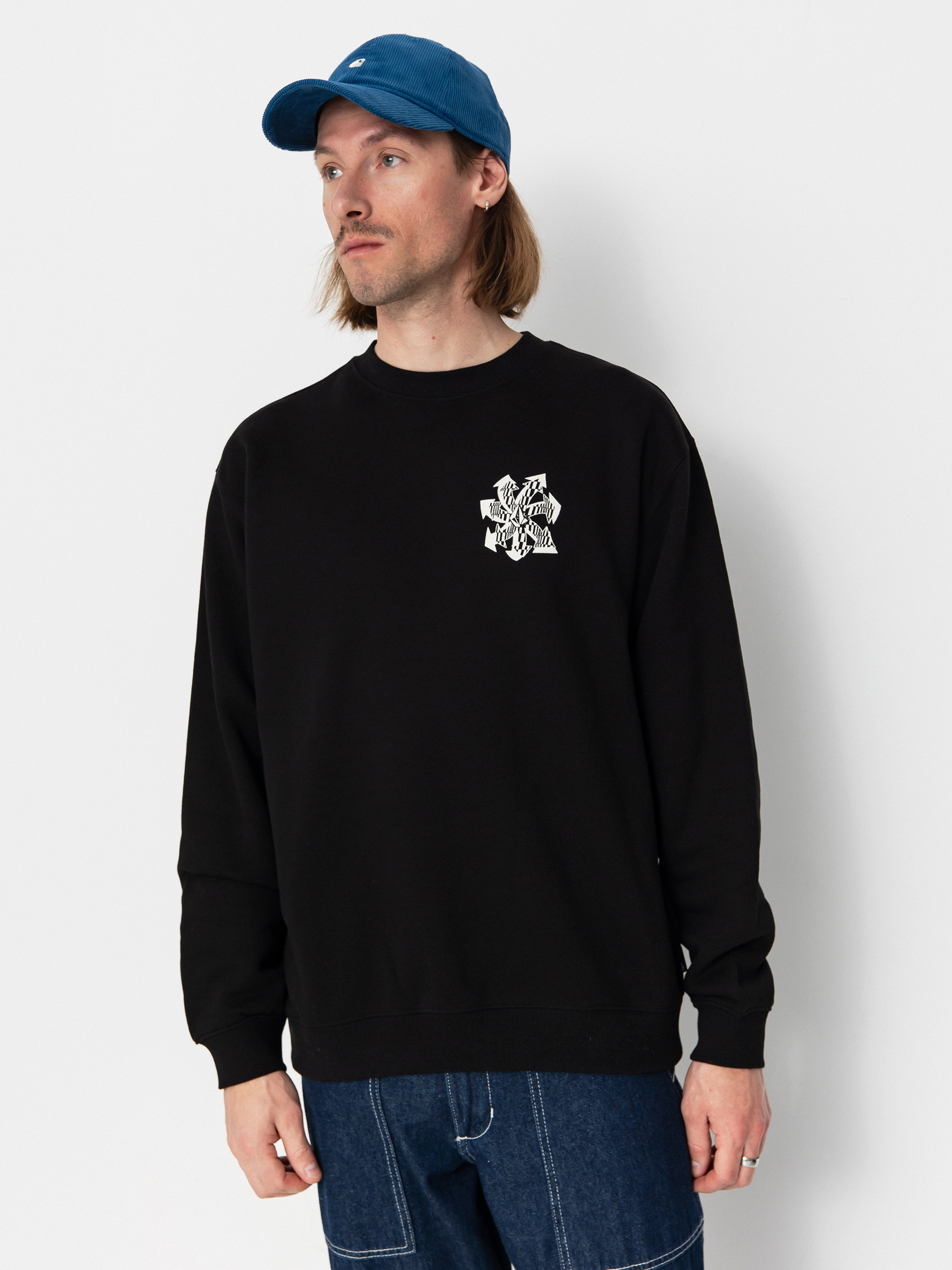 Volcom Sweatshirt Watanite Crew (black)