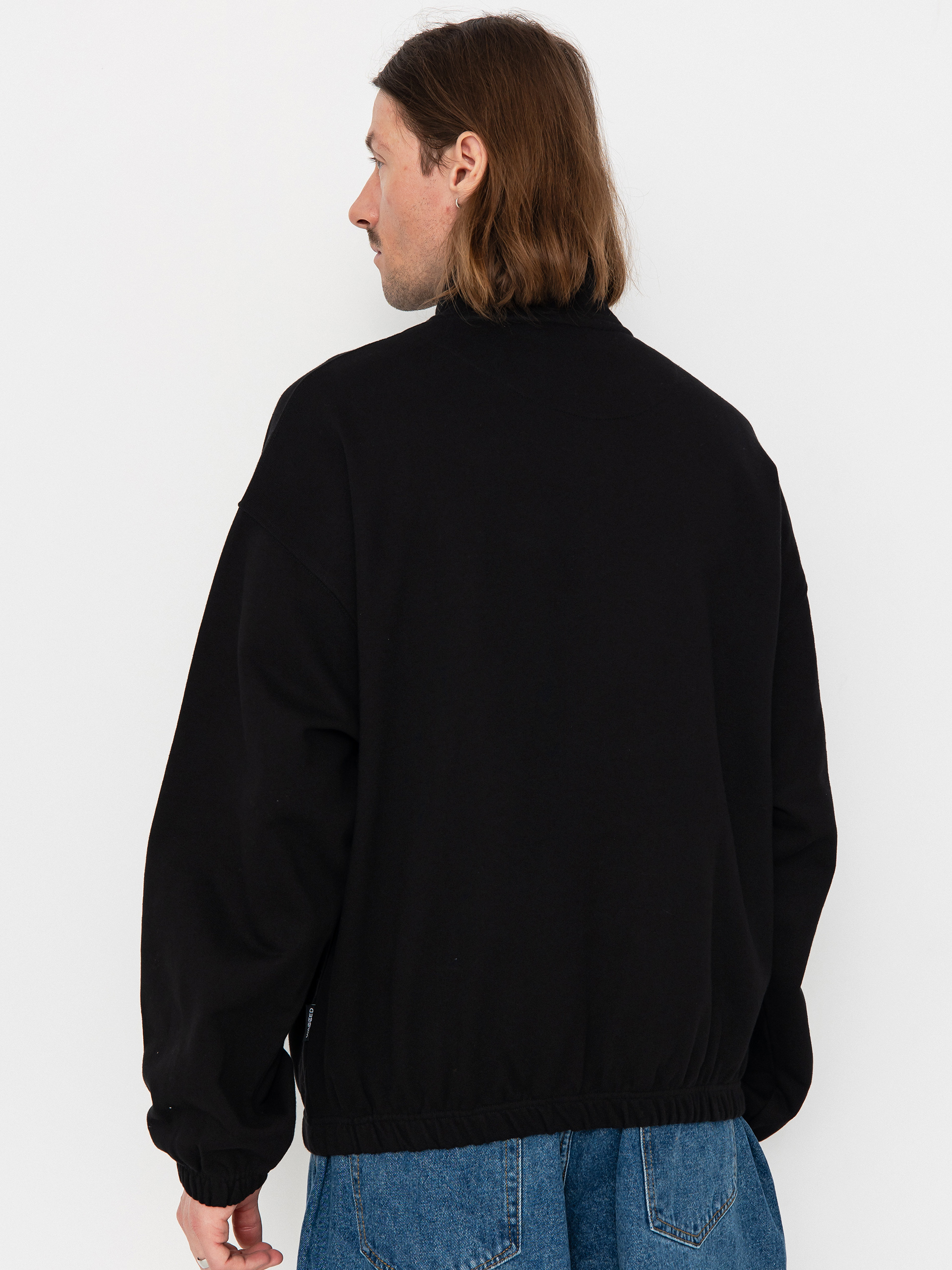 Wasted Paris Yard Boxy Funnel Sweatshirt - black (black)