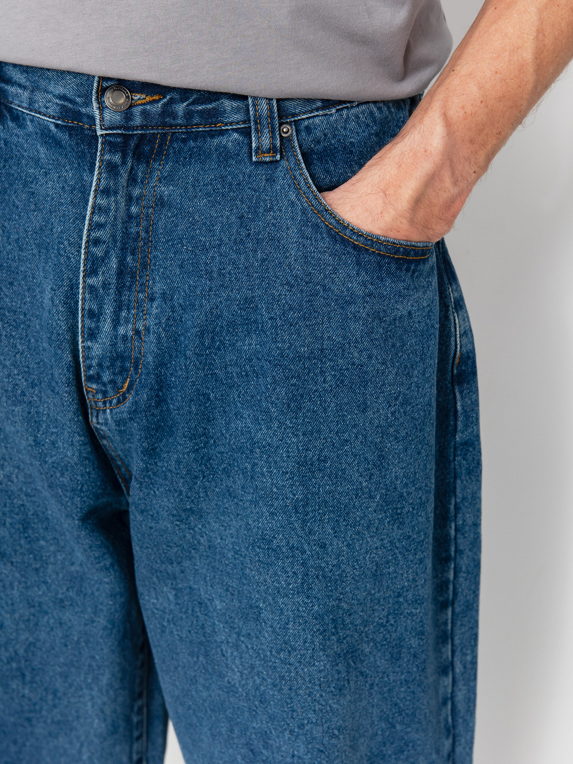 Wasted Paris Signature Rod Pants (washed blue)