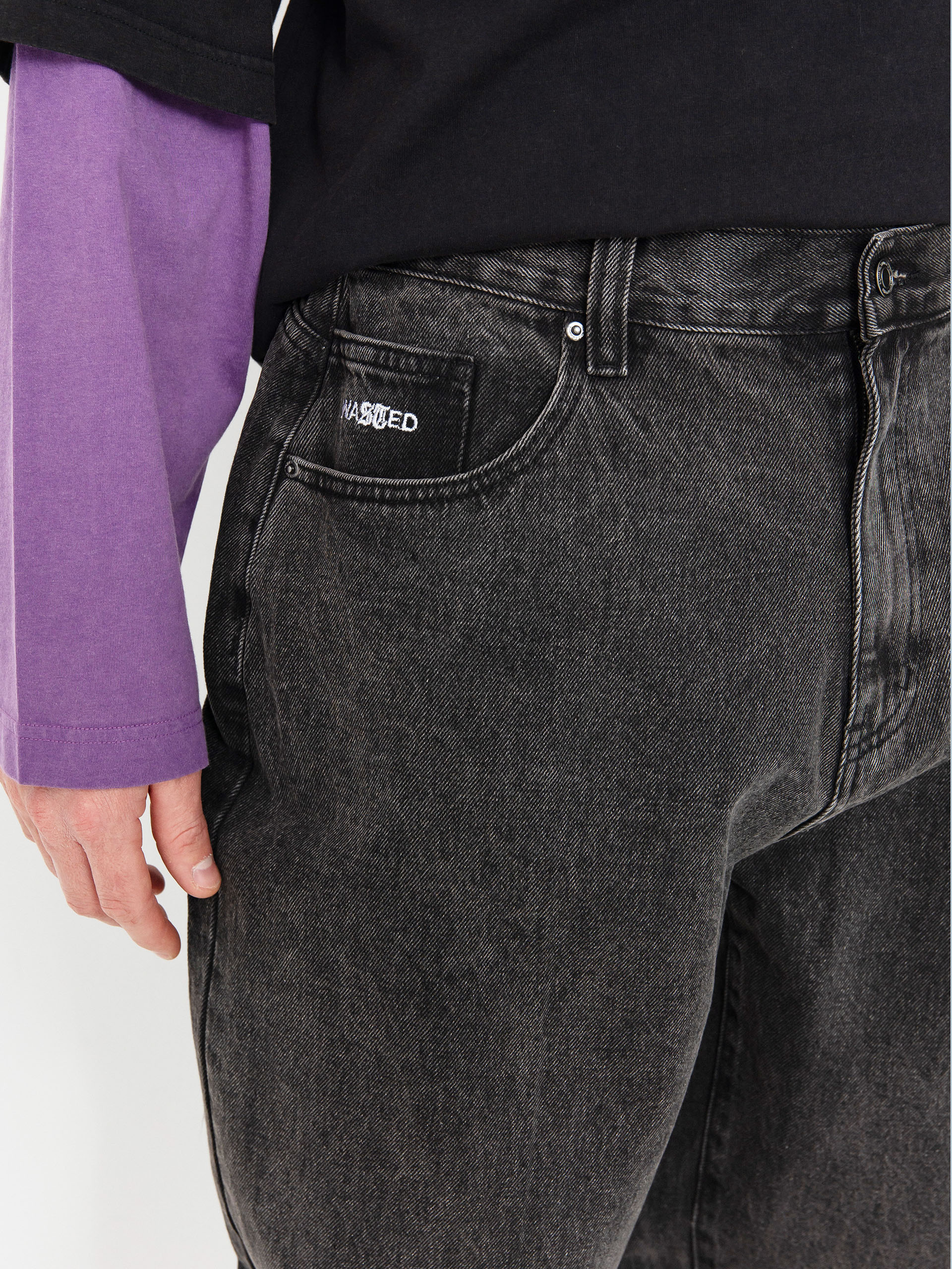 Wasted Paris Signature Rod Hose (faded black)