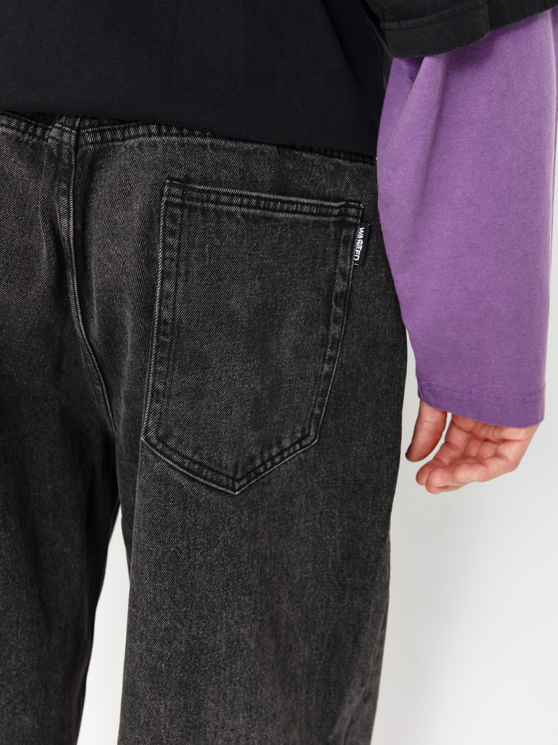 Wasted Paris Signature Rod Pants (faded black)