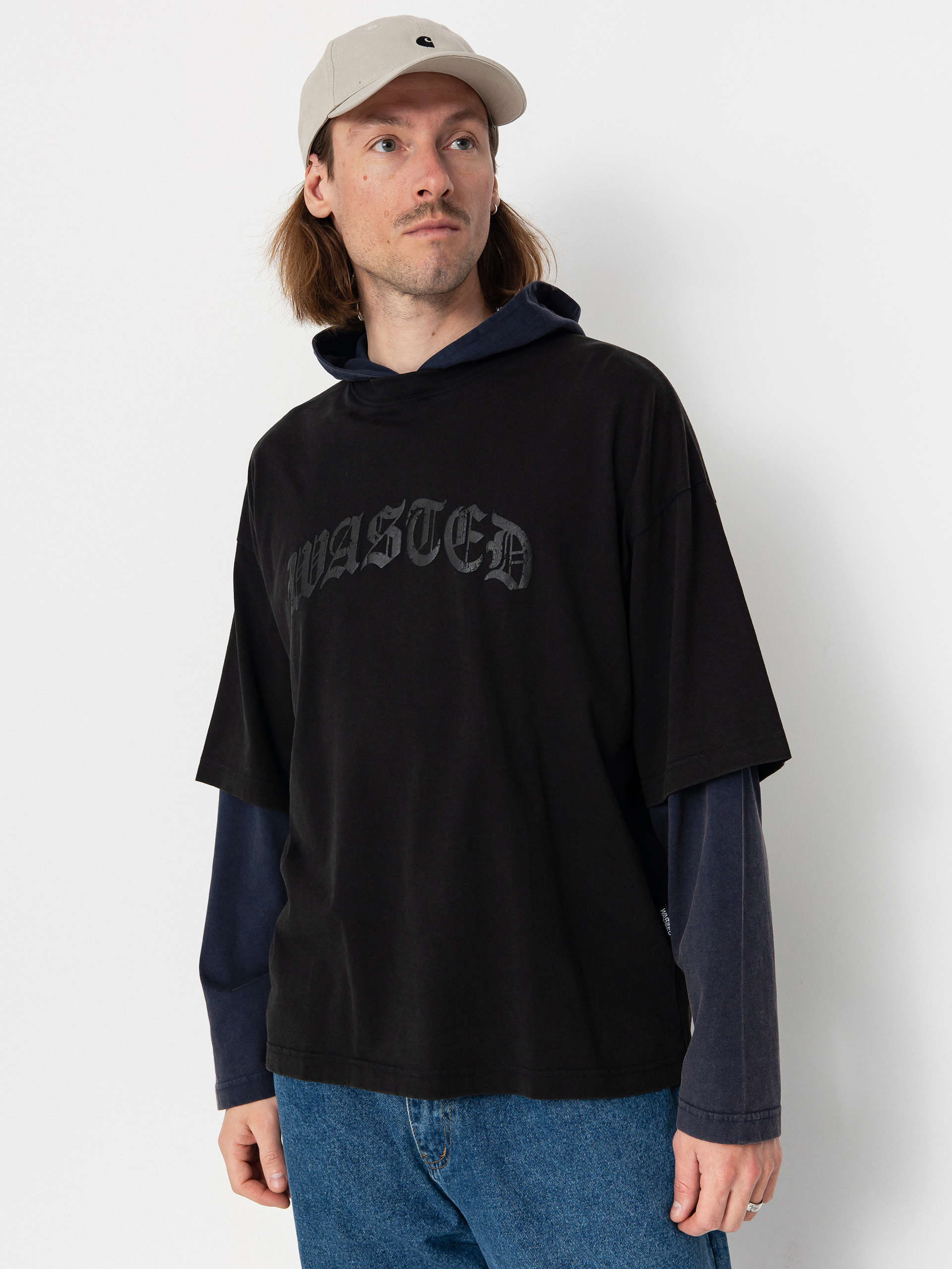 Wasted Paris Legacy Age HD Hoodie (faded black/faded night blue)