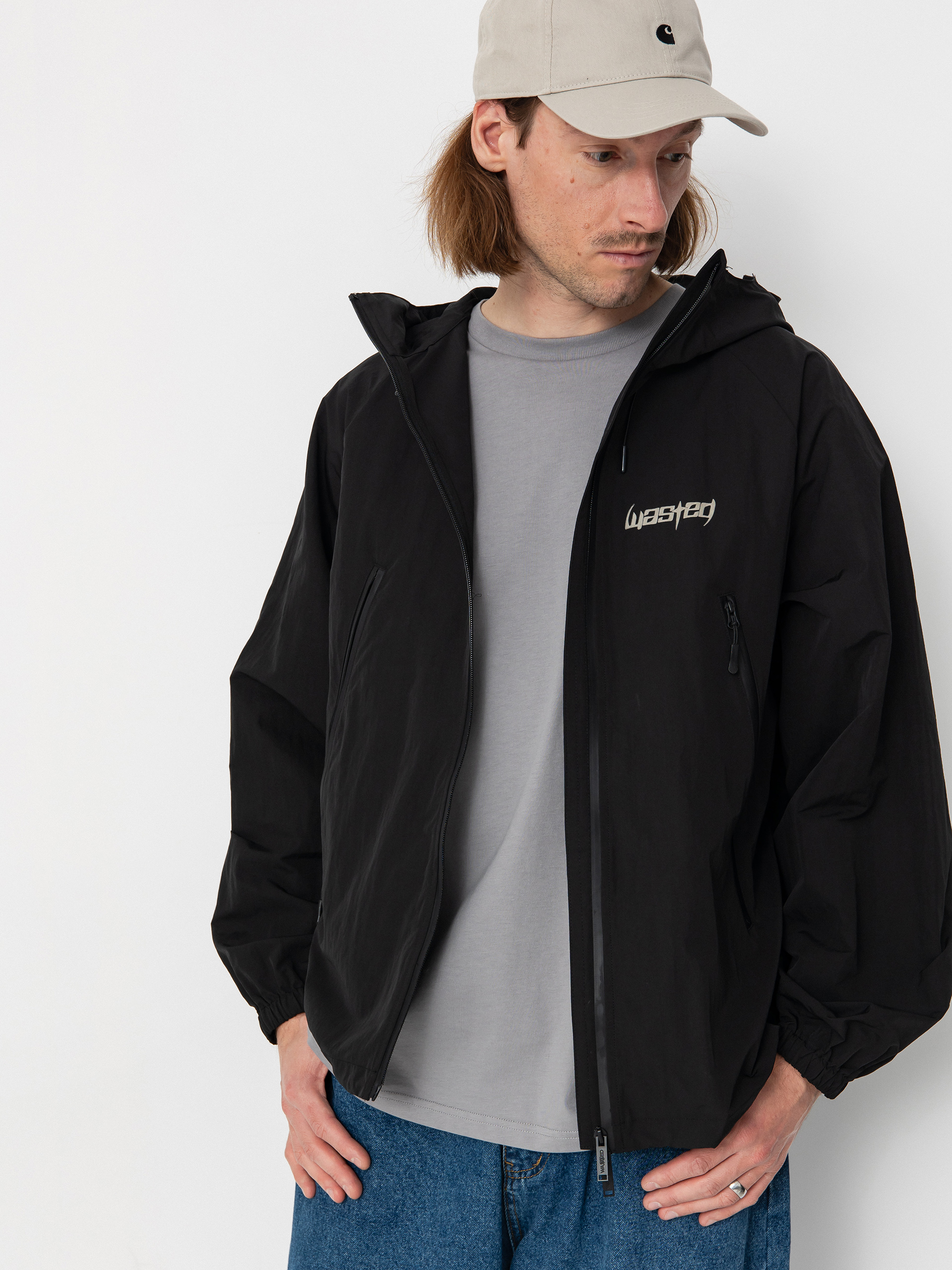 Wasted Paris Blade Windbreaker Jacket - black (black)