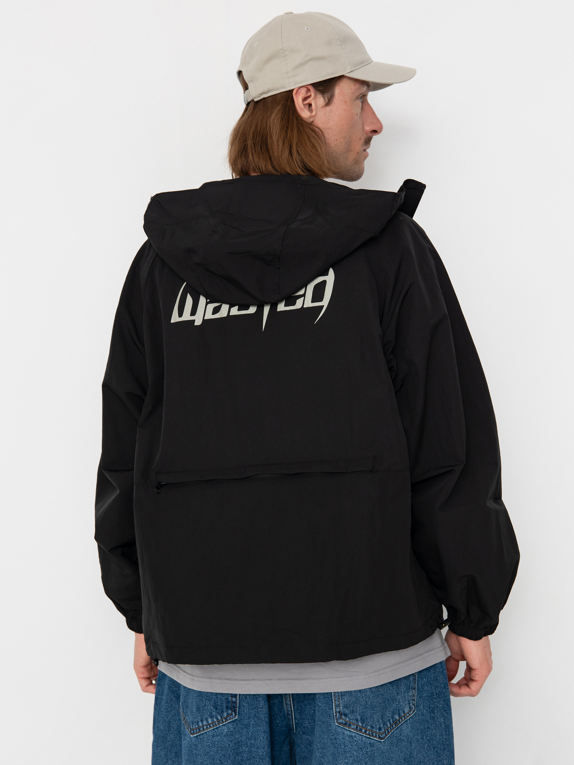 Wasted Paris Blade Windbreaker Jacket - black (black)