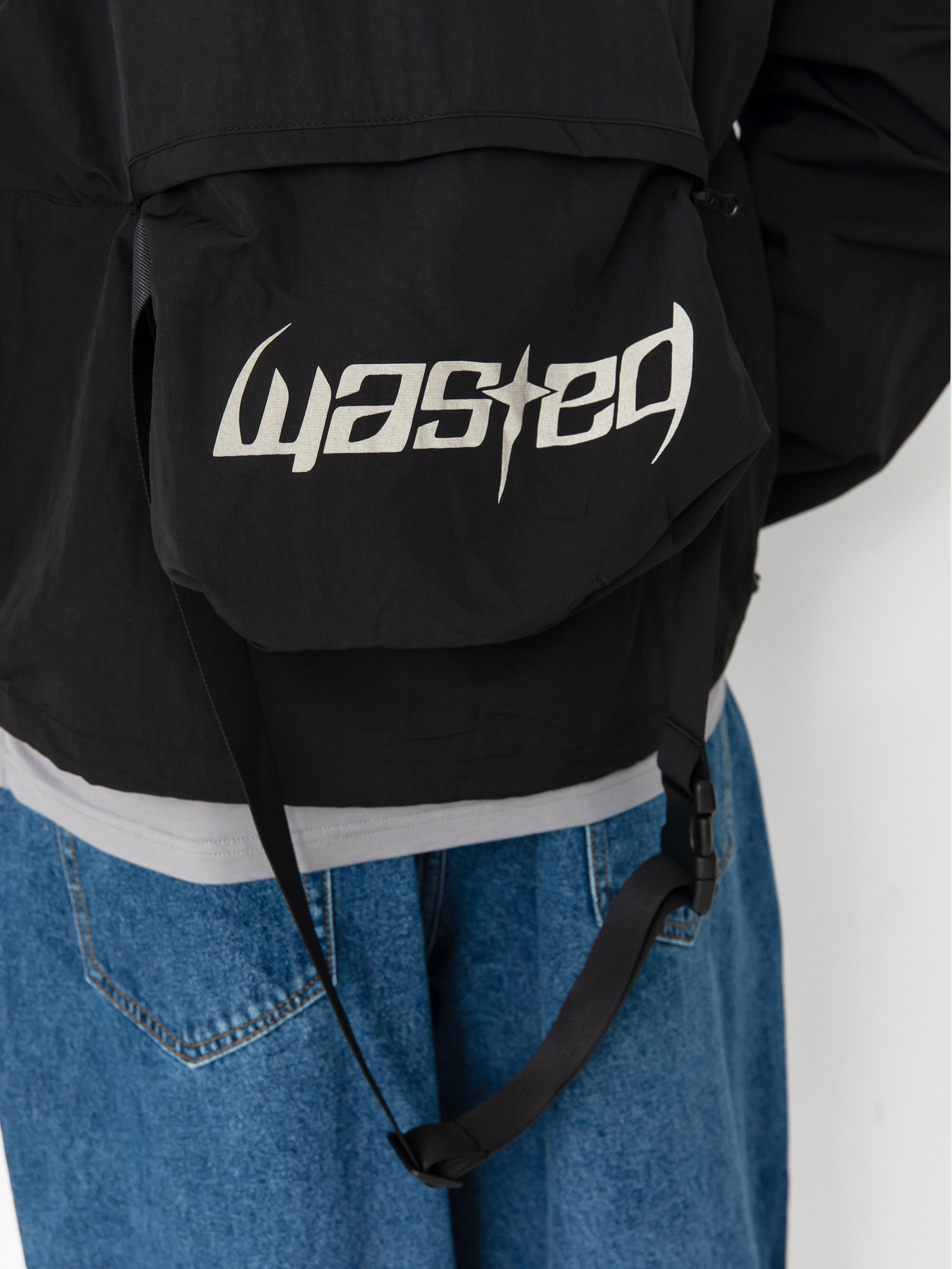 Wasted Paris Blade Windbreaker Jacke (black)
