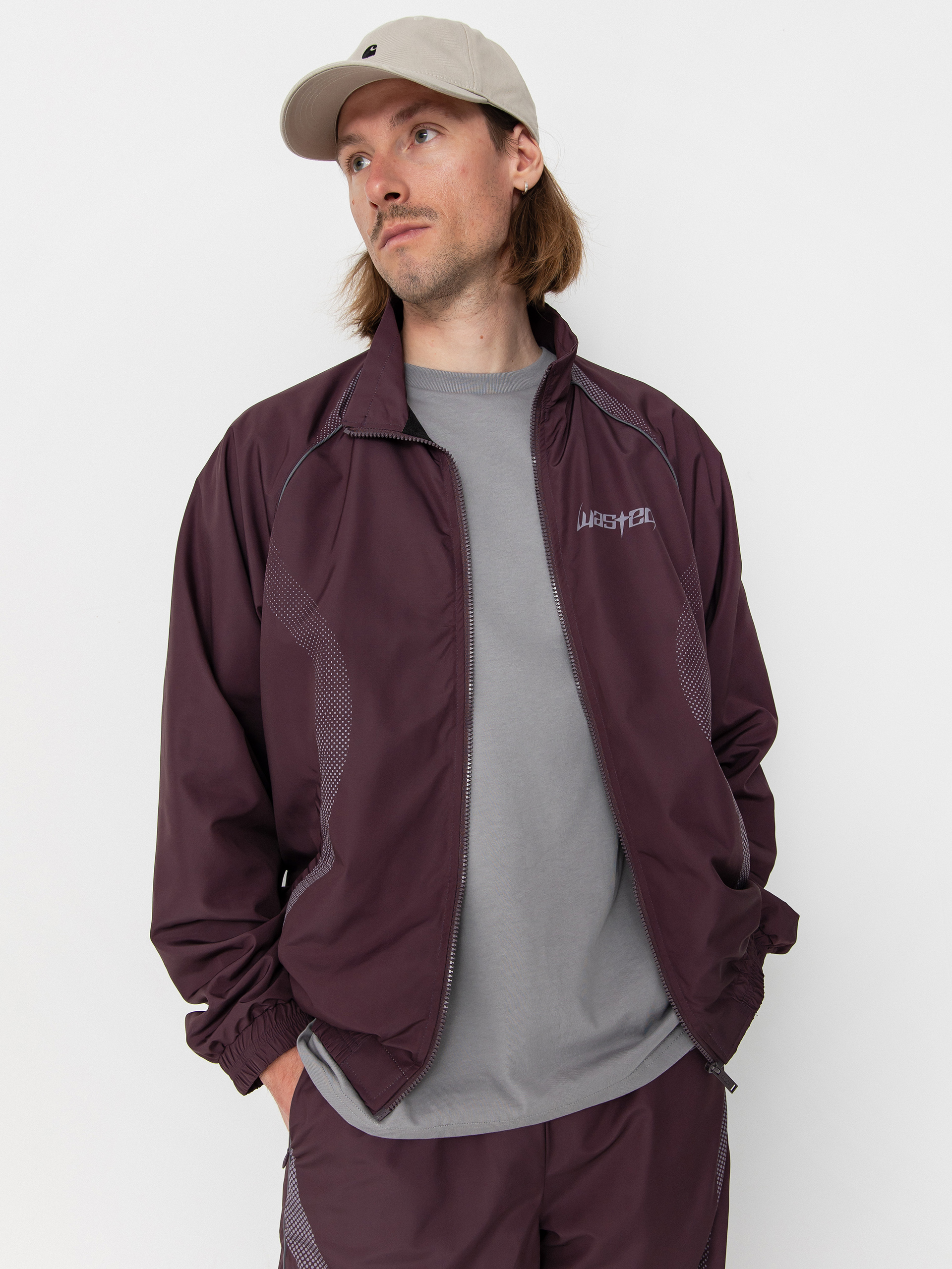 Wasted Paris Blade Track Jacke (night grey)