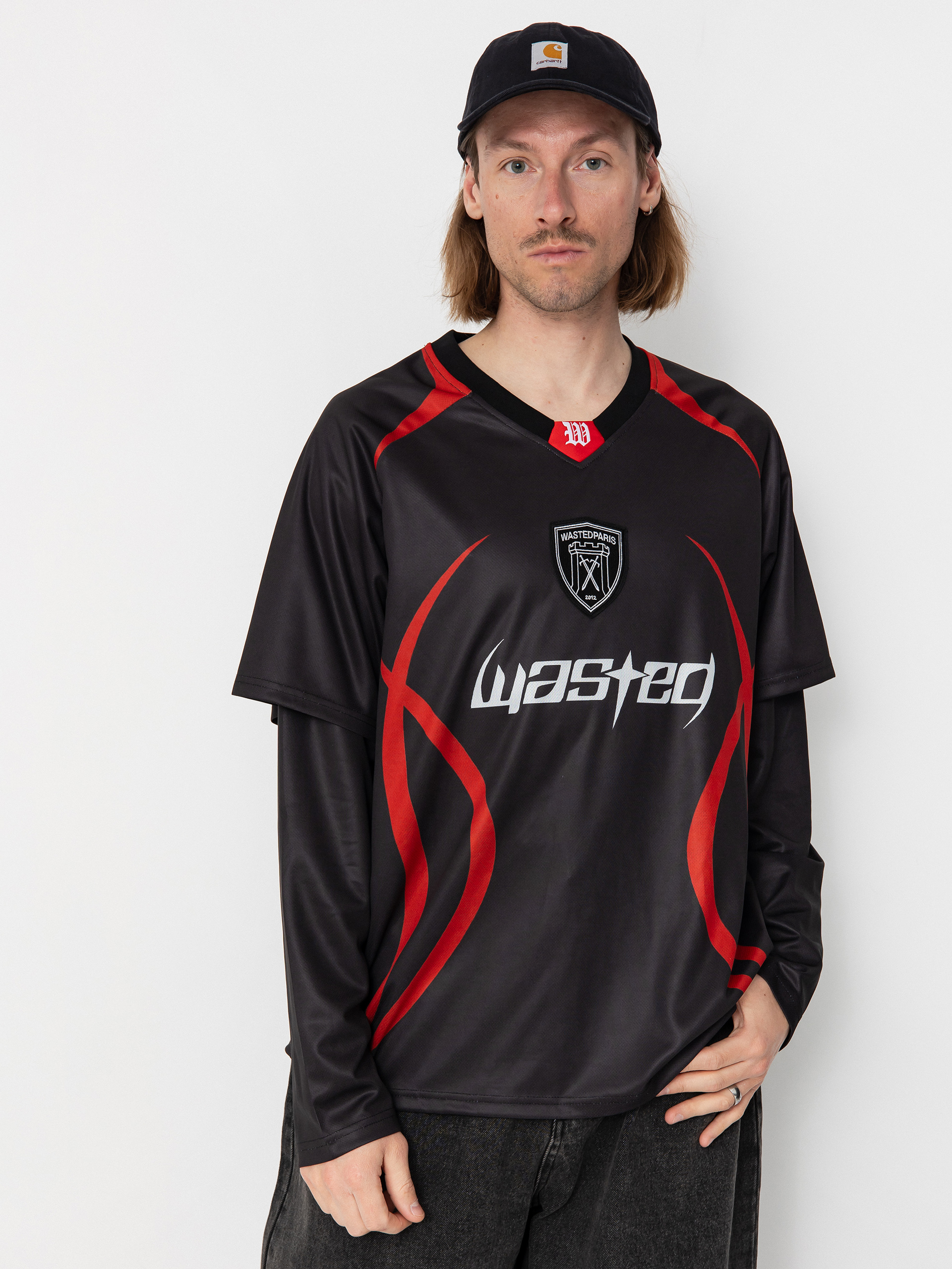 Wasted Paris Blade Football Jersey Age Longsleeve (black)