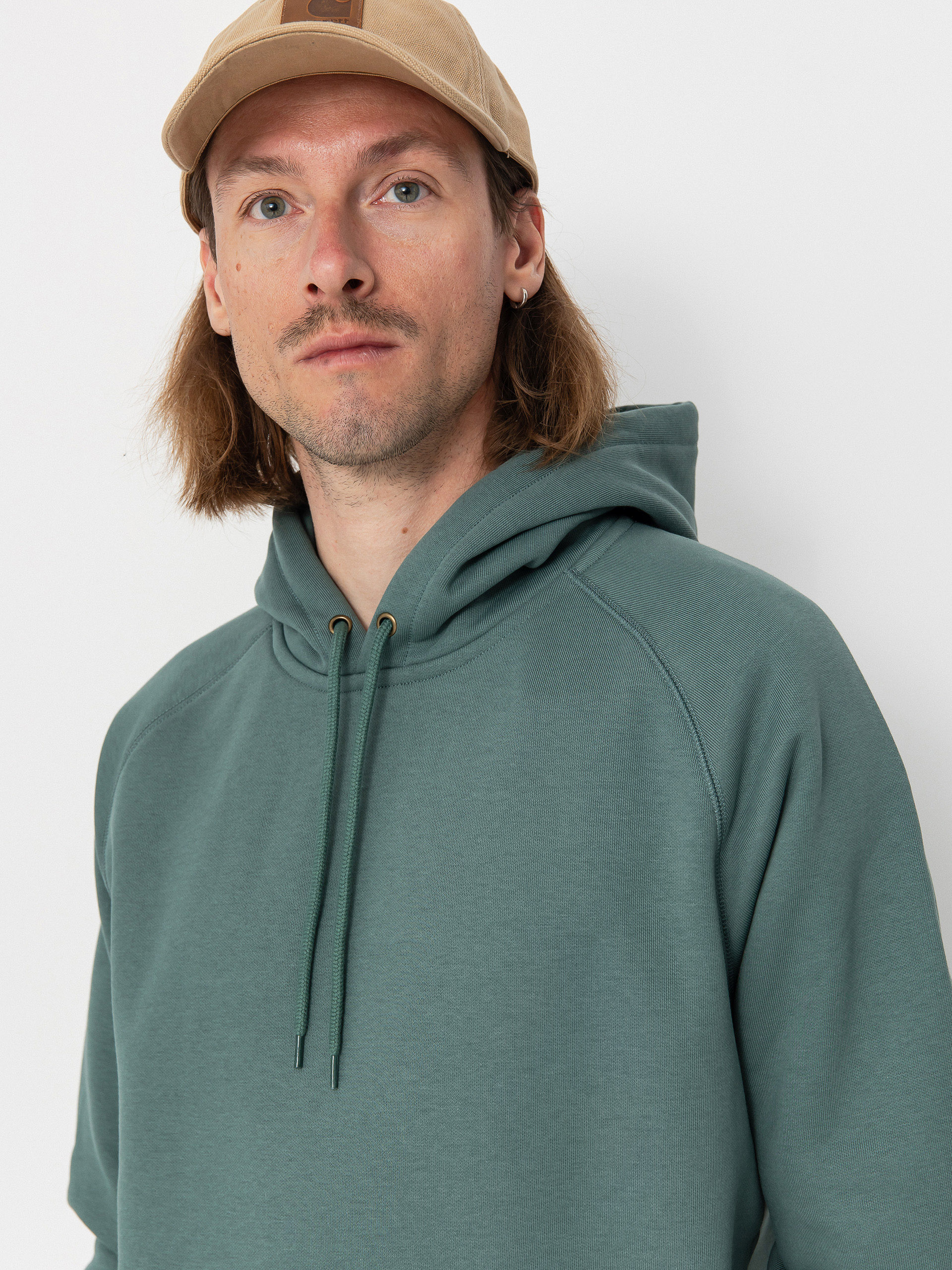 Carhartt WIP Hoodie Chase HD (silver pine/gold)