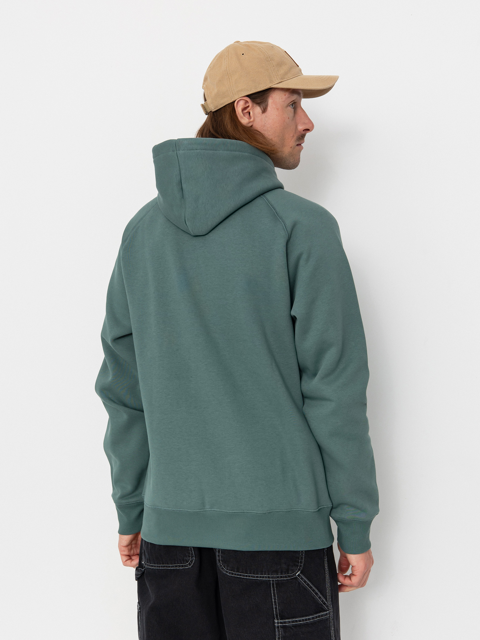 Carhartt WIP Hoodie Chase HD (silver pine/gold)