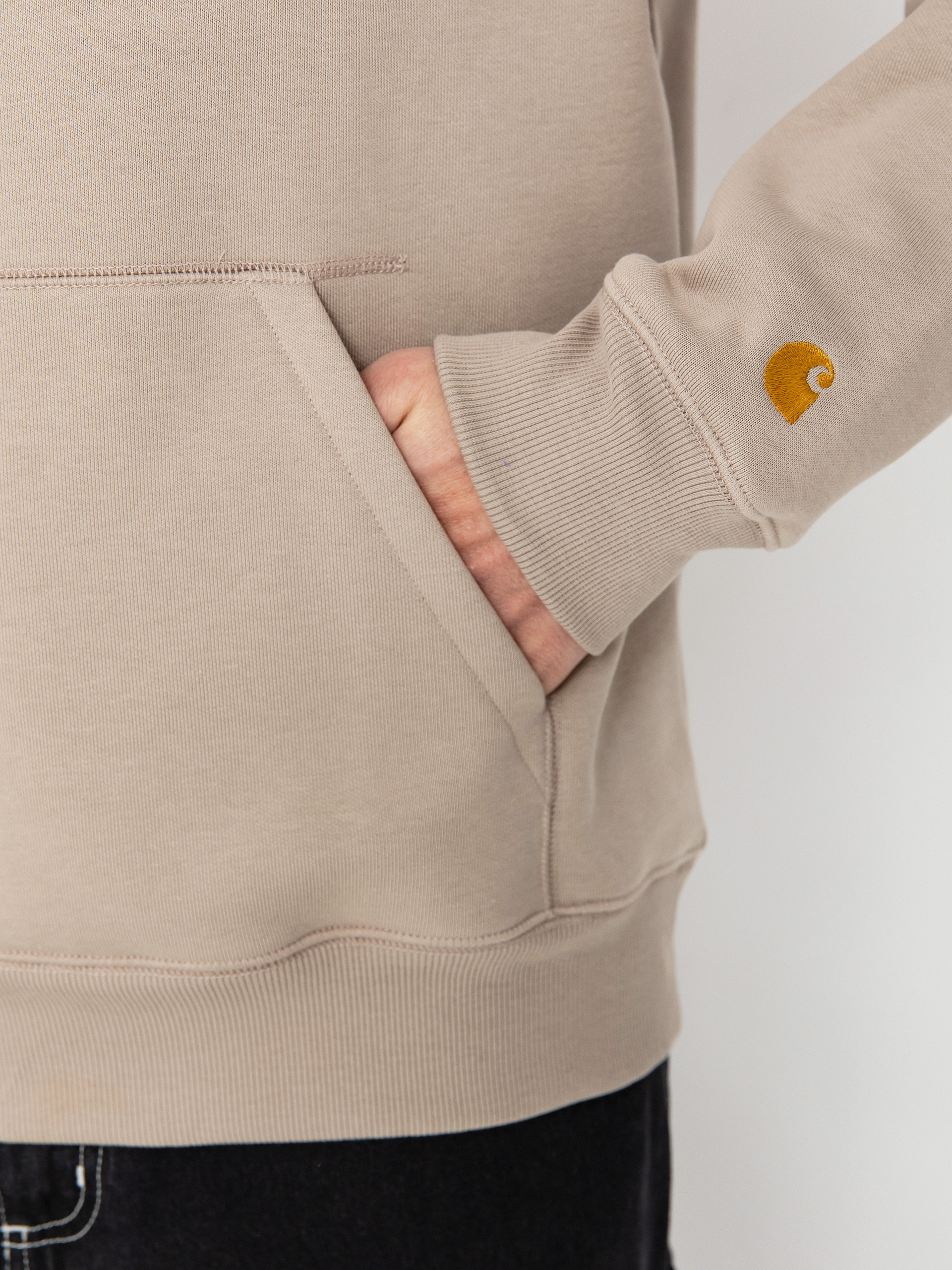Carhartt WIP Hoodie Chase HD (dusky beige/gold)