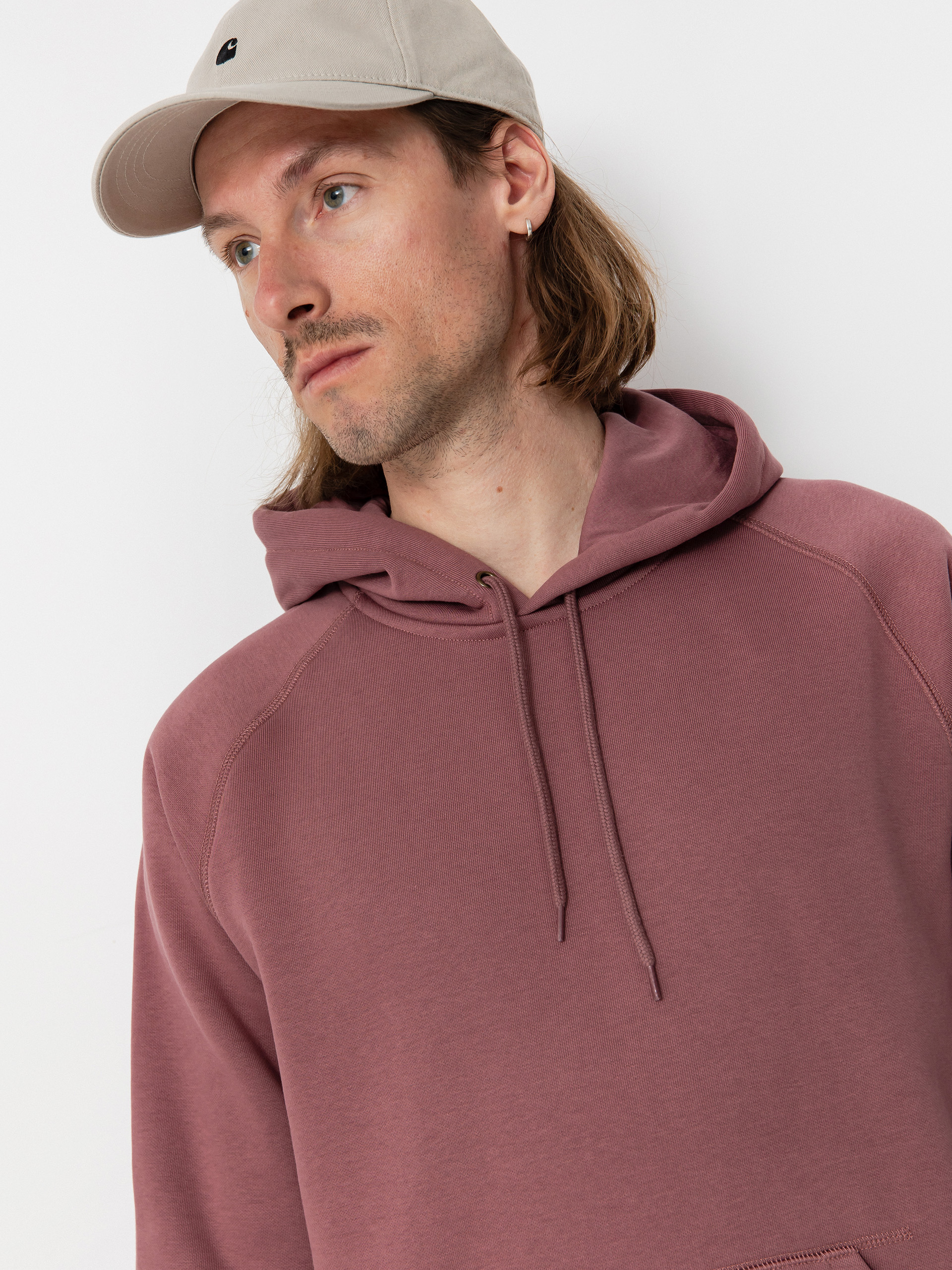 Carhartt WIP Hoodie Chase HD (dusky pink/gold)