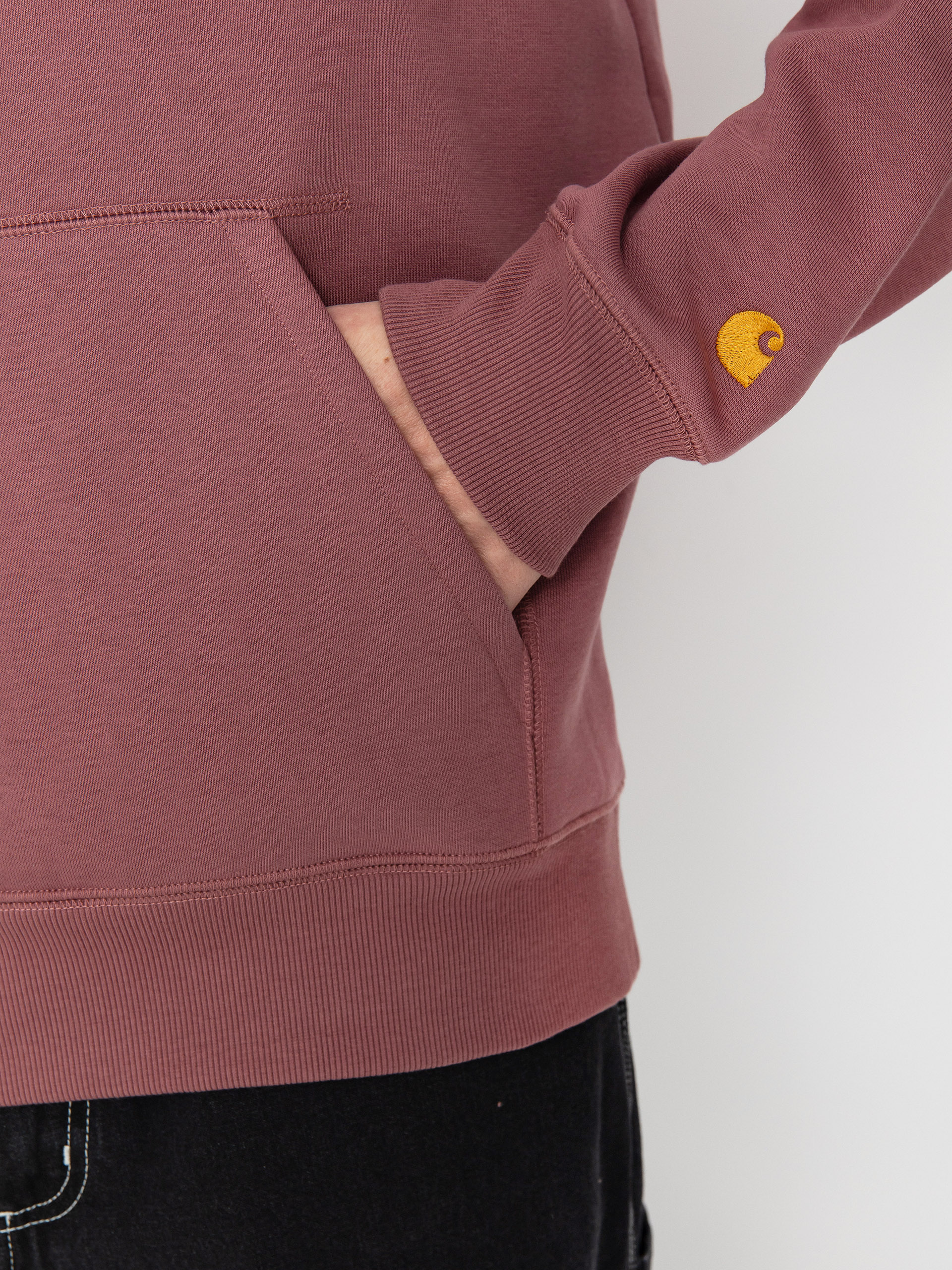 Carhartt WIP Hoodie Chase HD (dusky pink/gold)