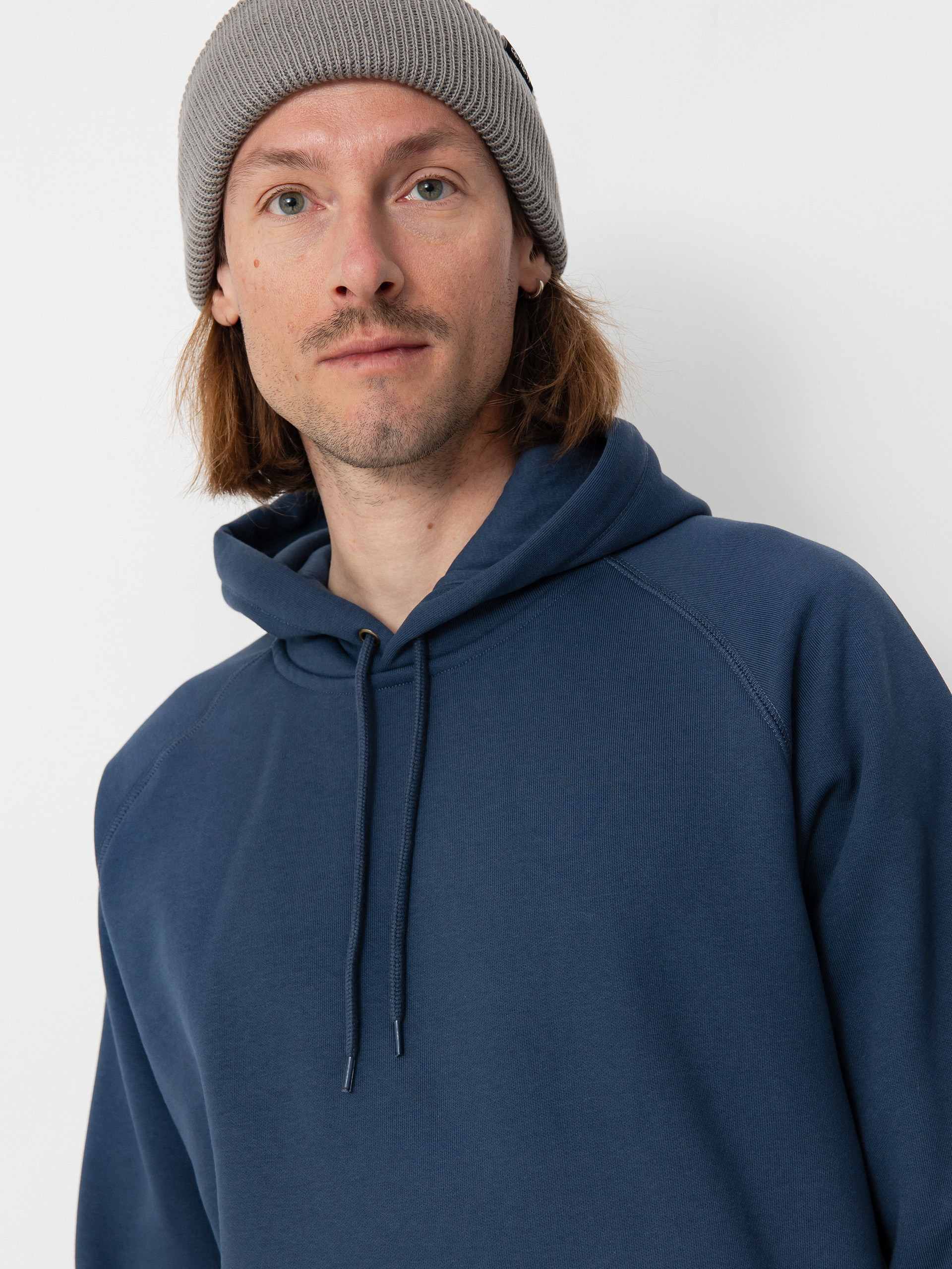 Carhartt WIP Hoodie Chase HD (dusky blue/gold)