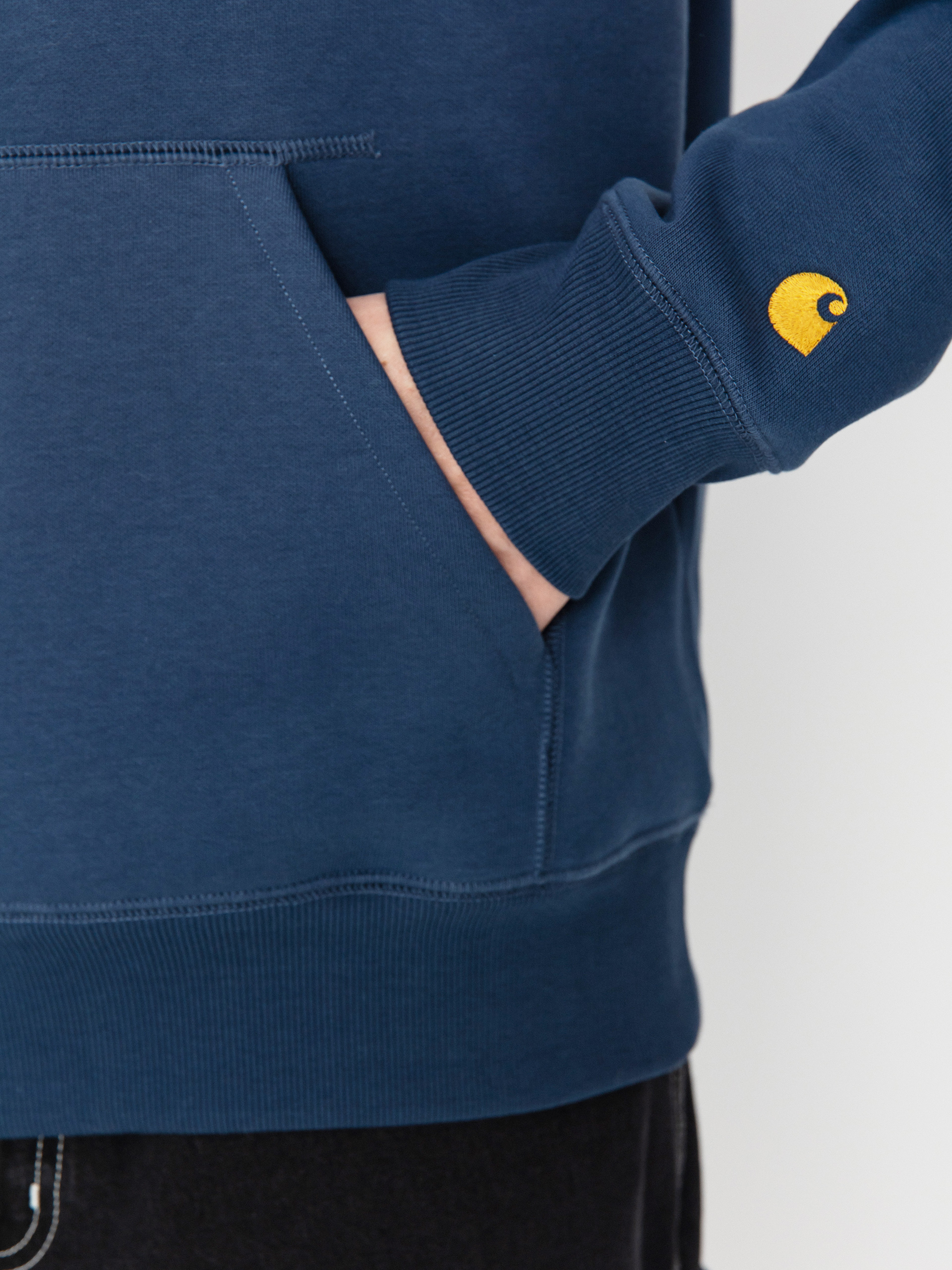 Carhartt WIP Hoodie Chase HD (dusky blue/gold)
