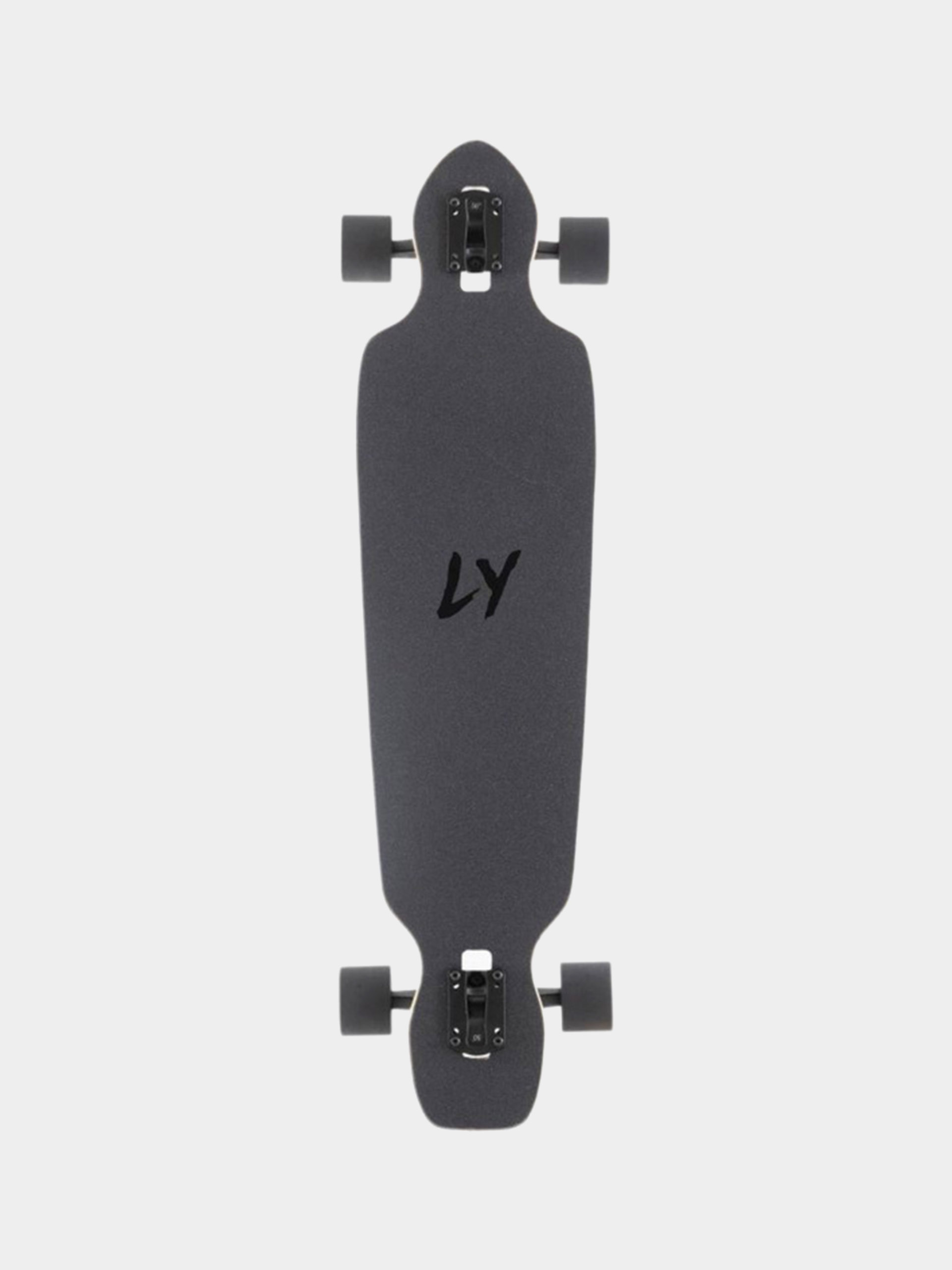Landyachtz Longboard Battle Axe (black space rock)