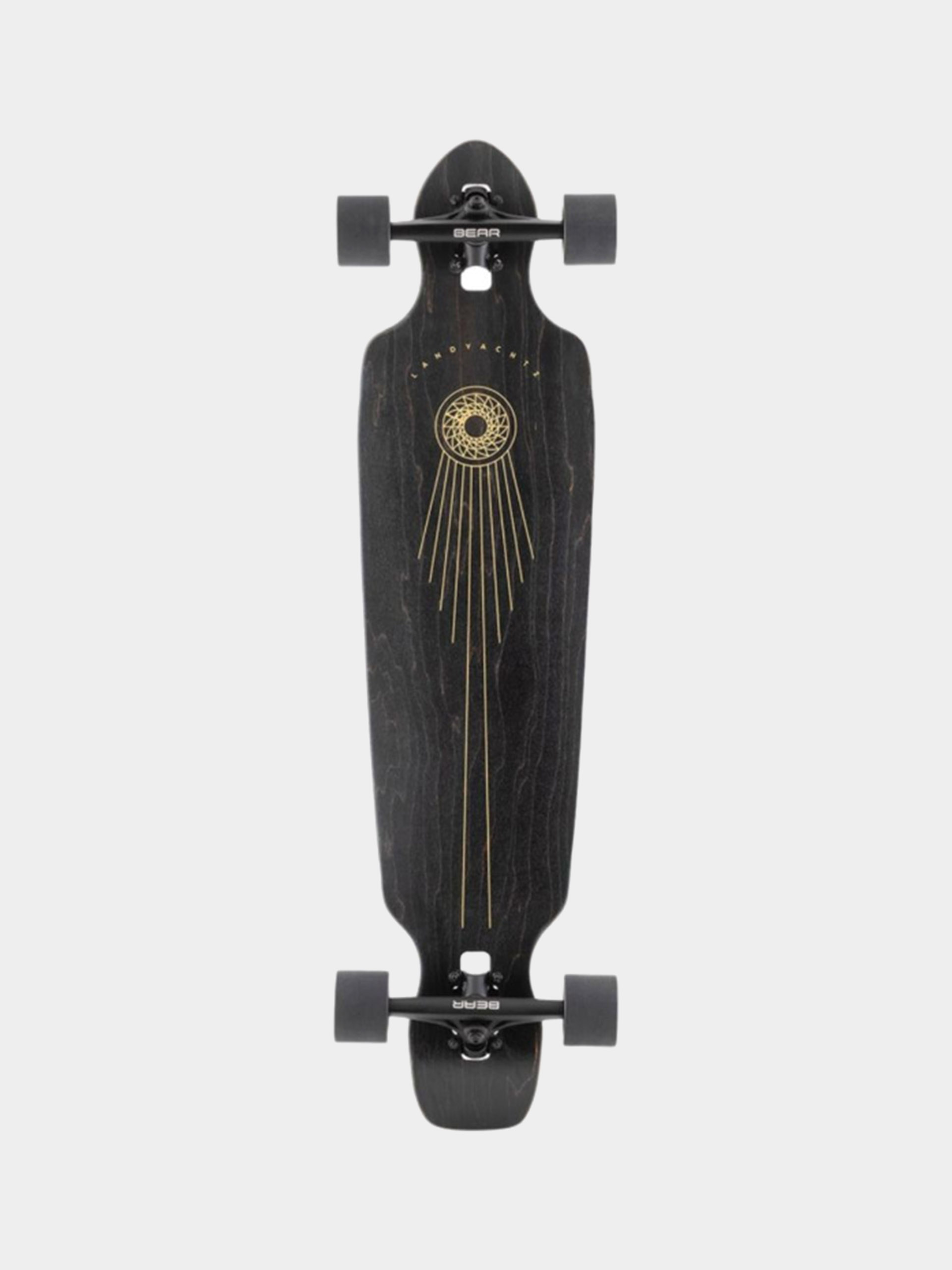 Landyachtz Longboard Battle Axe (black space rock)