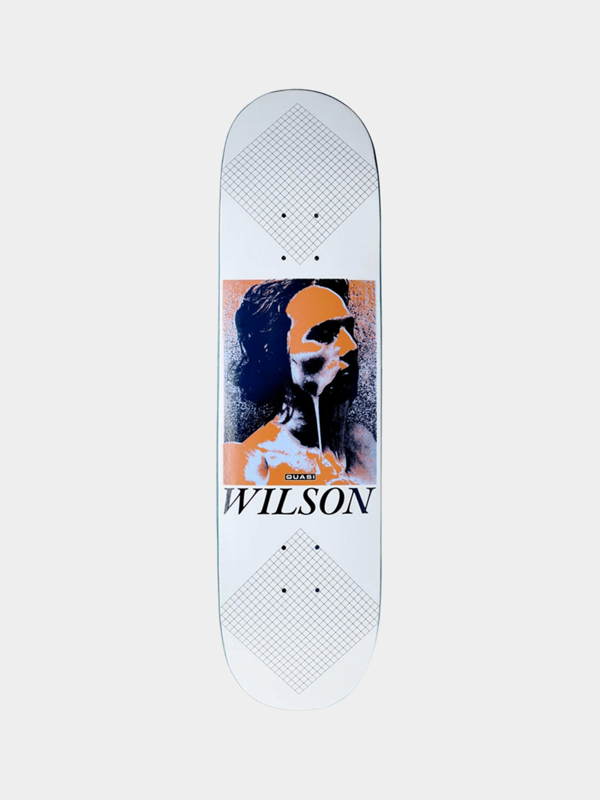 Quasi Skateboards Deck Wilson Skincare (white)