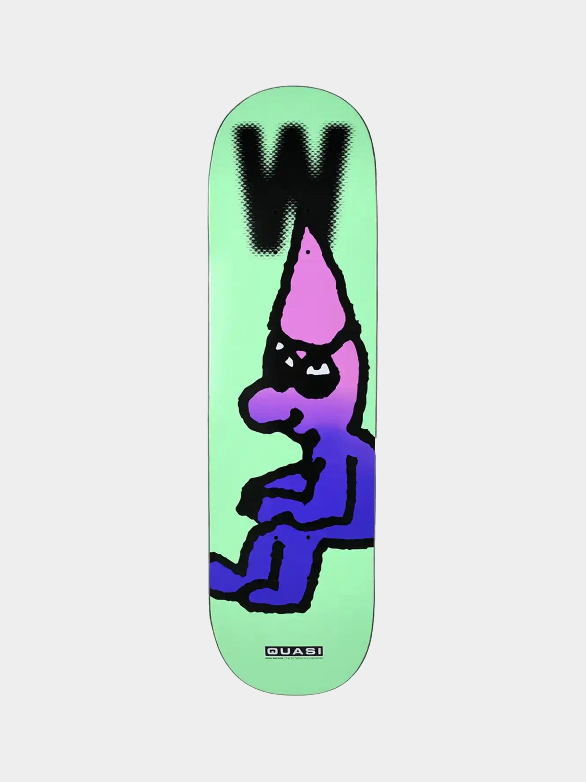 Quasi Skateboards Deck Wilson The Sitter (mint)