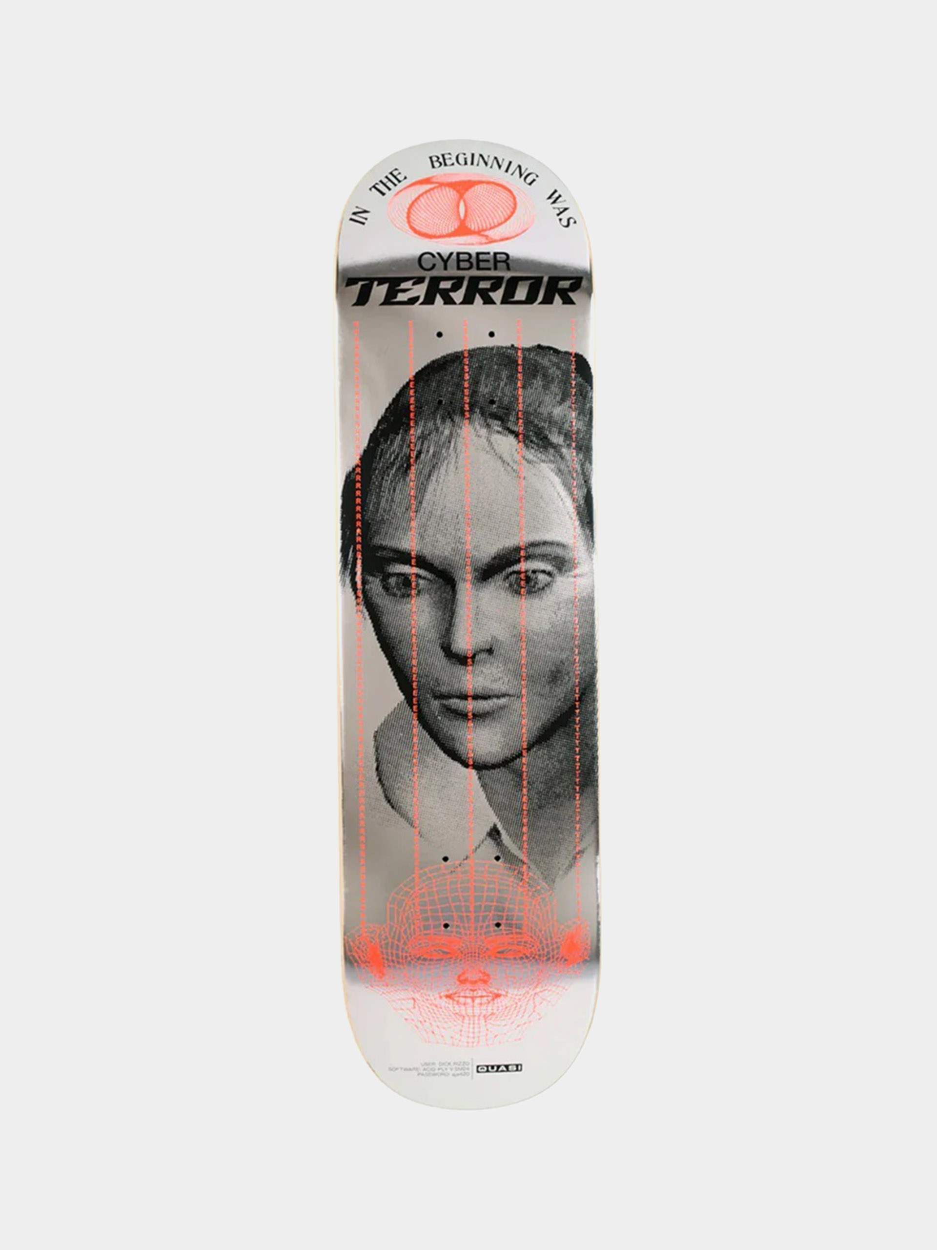 Quasi Skateboards Deck Rizzo Reset (silver)