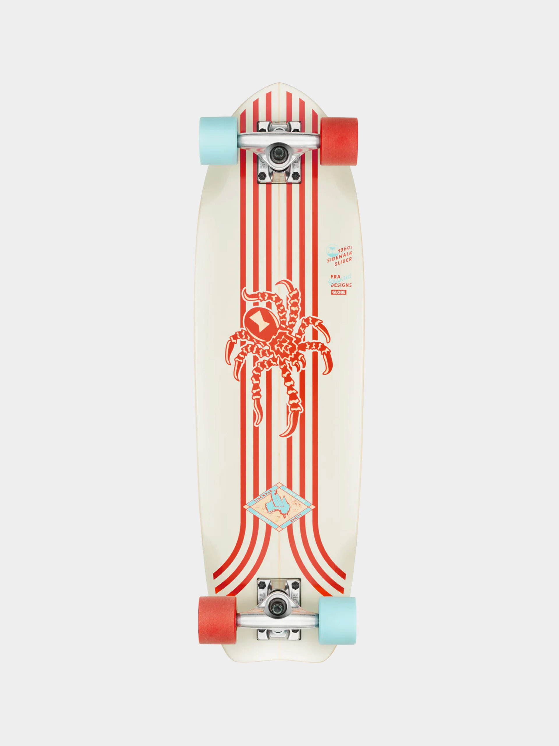 Globe Cruiser Sidewalk Slider (red/spider)