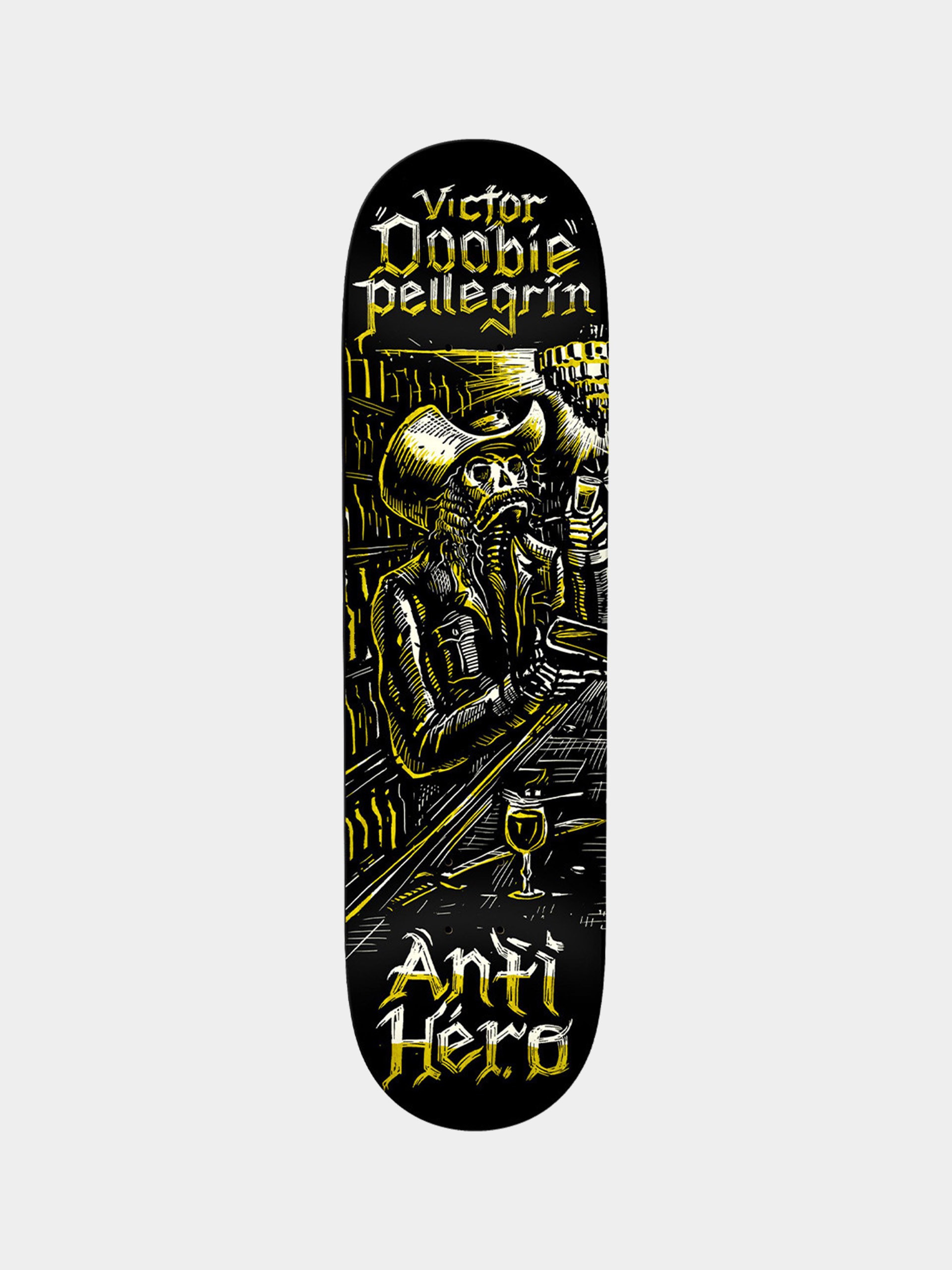 Antihero Deck Doobie Absentes (black)