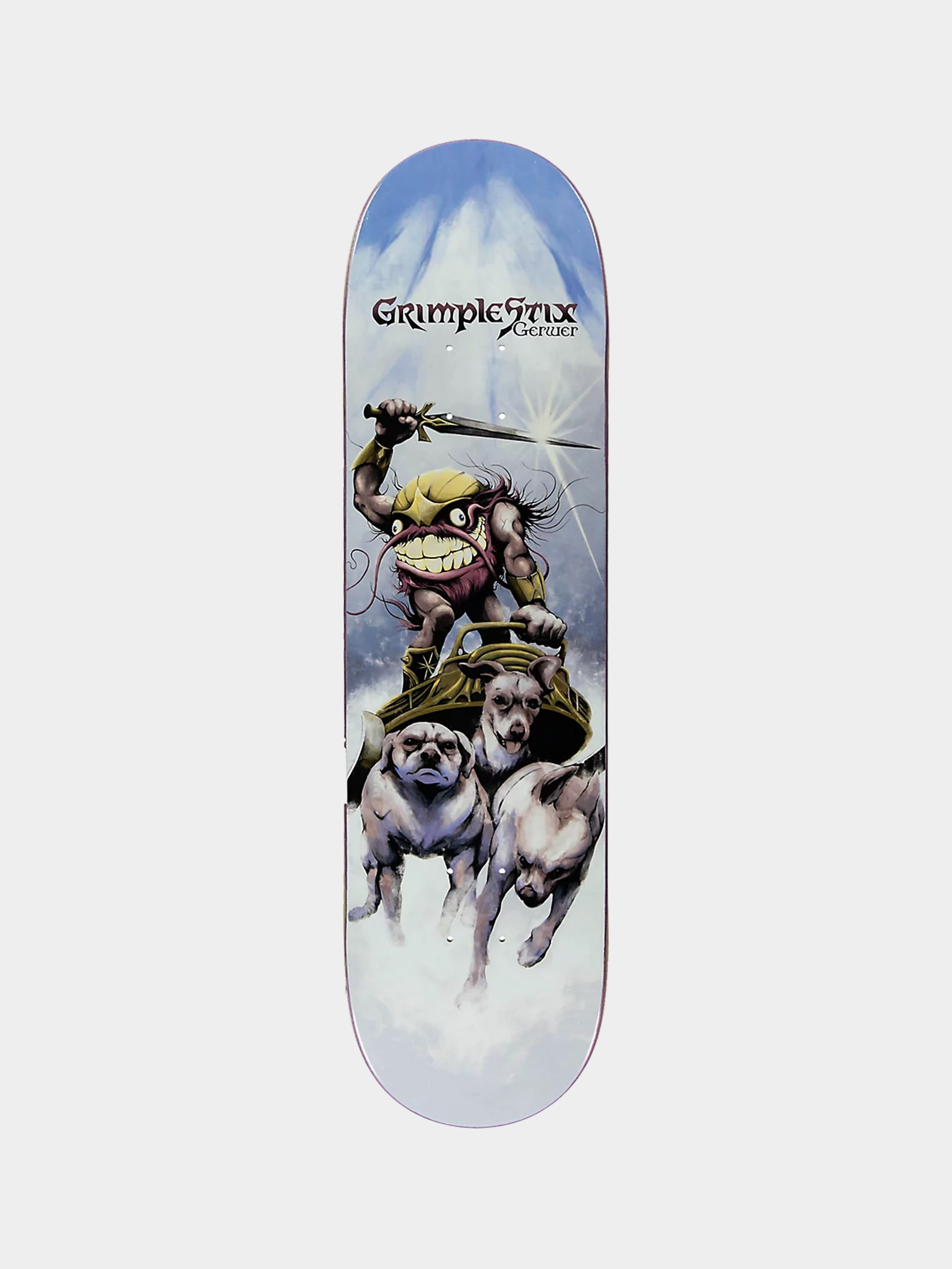 Antihero Deck Gerwer Grimple Barb (blue)