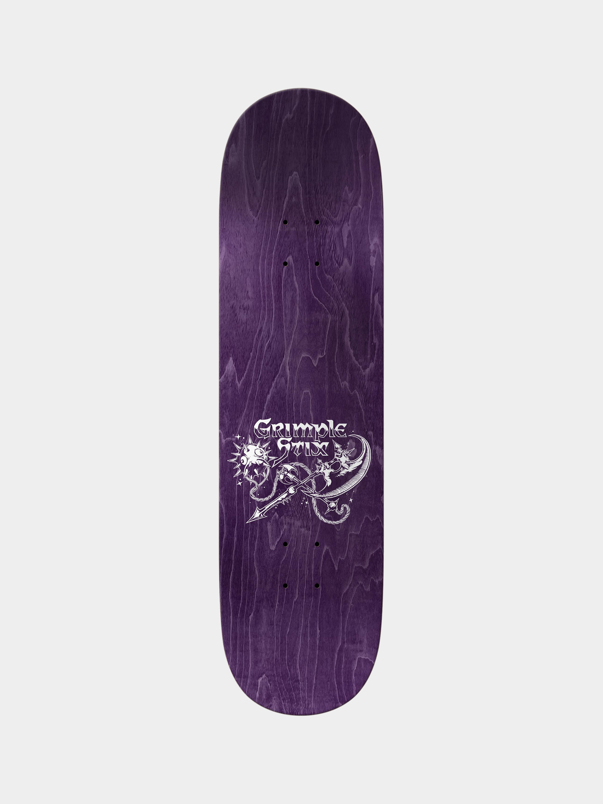 Antihero Deck Hewitt Grimple Barb (black/purple)