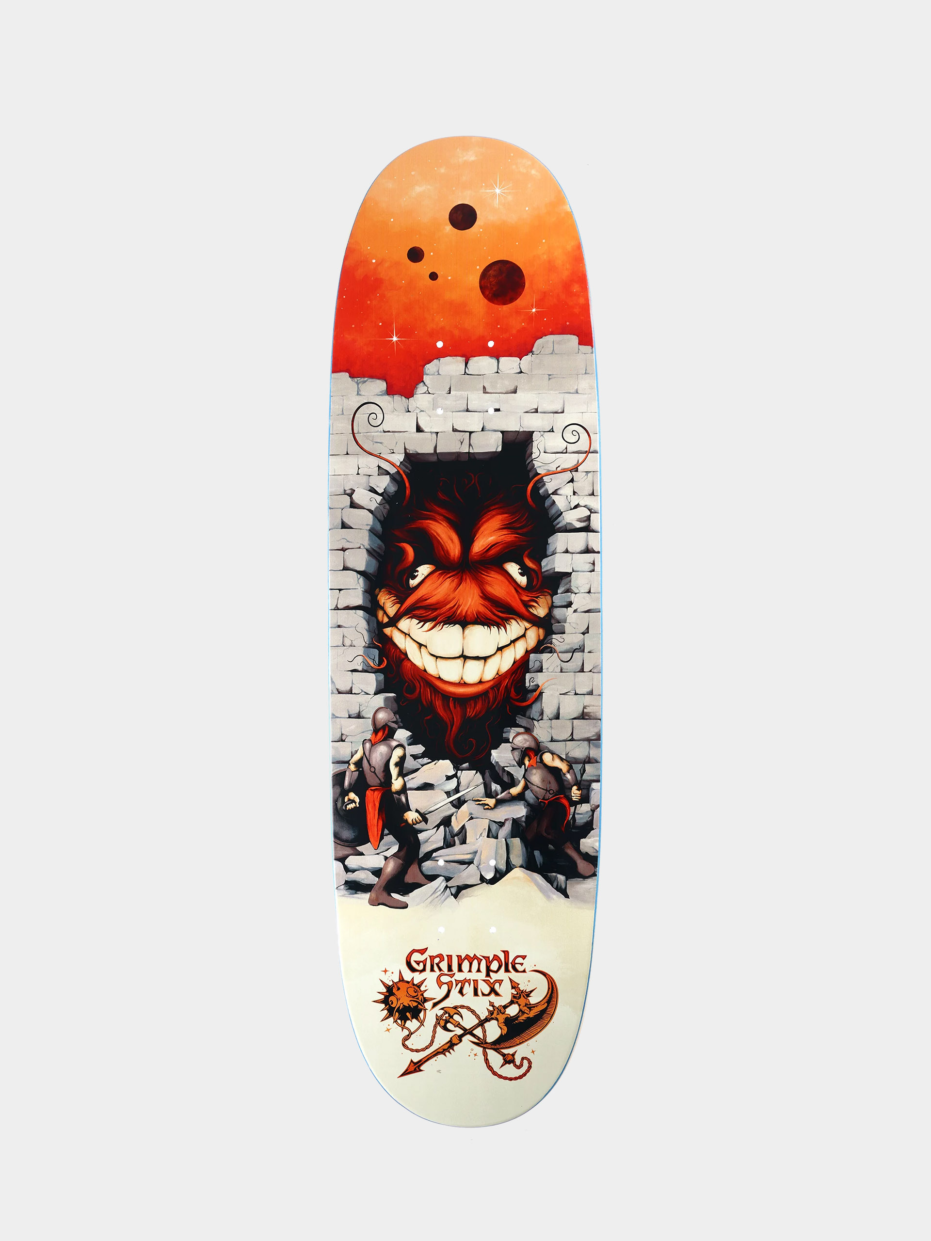 Antihero Deck Grimple Barbarians (red/beige)