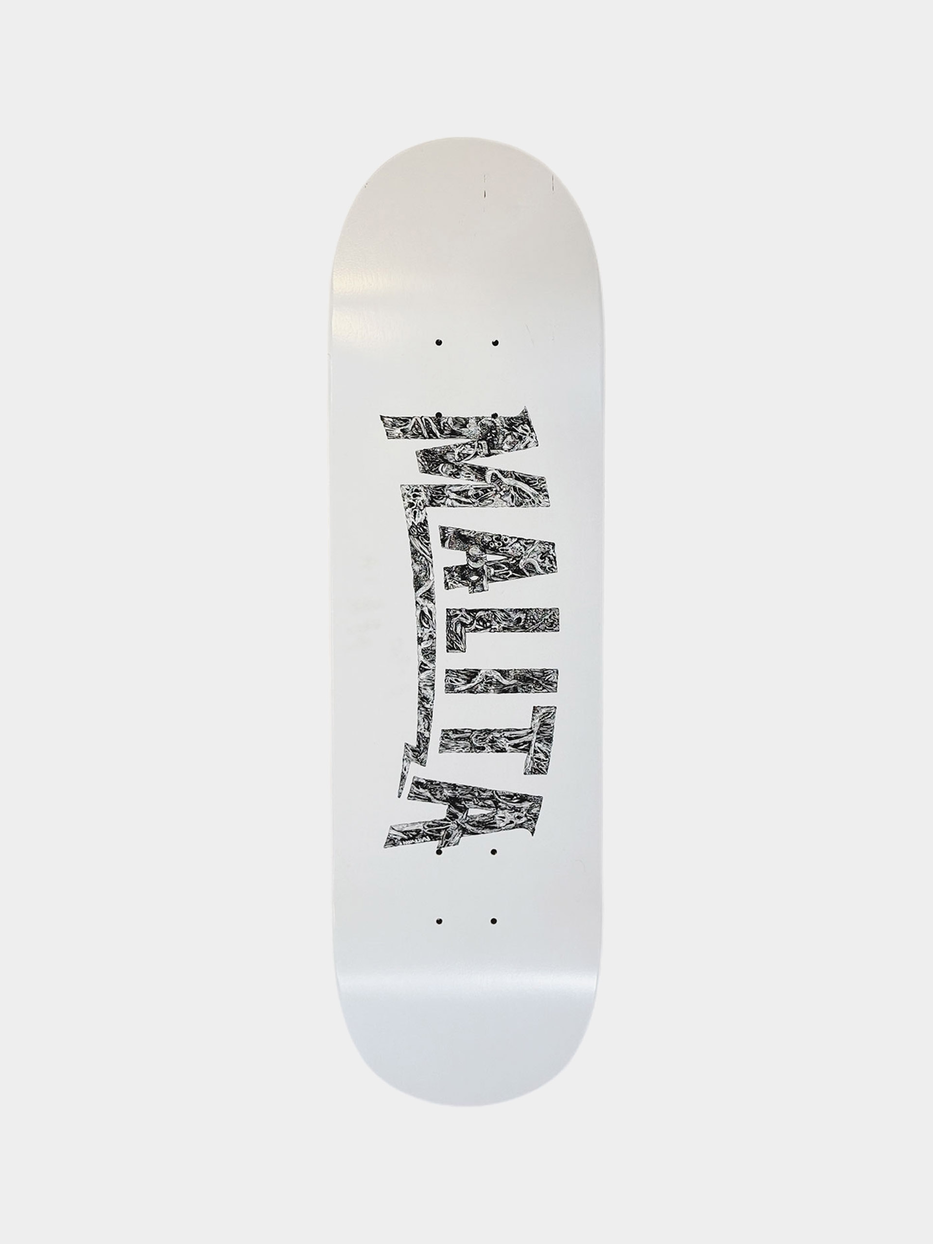 Malita Deck Logo Thunder X Ancymon (white/black)